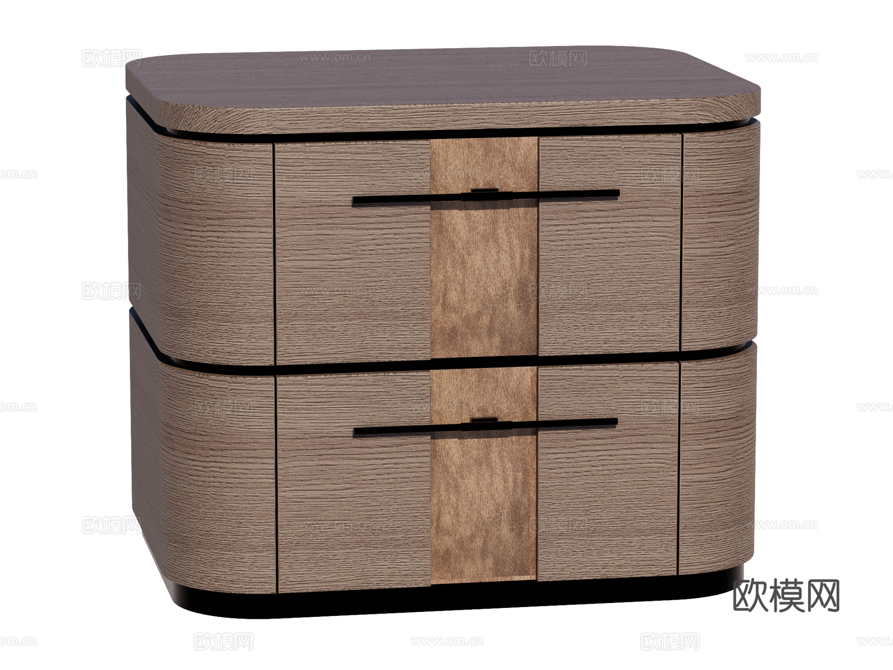 现代床头柜装饰柜角几边几su模型