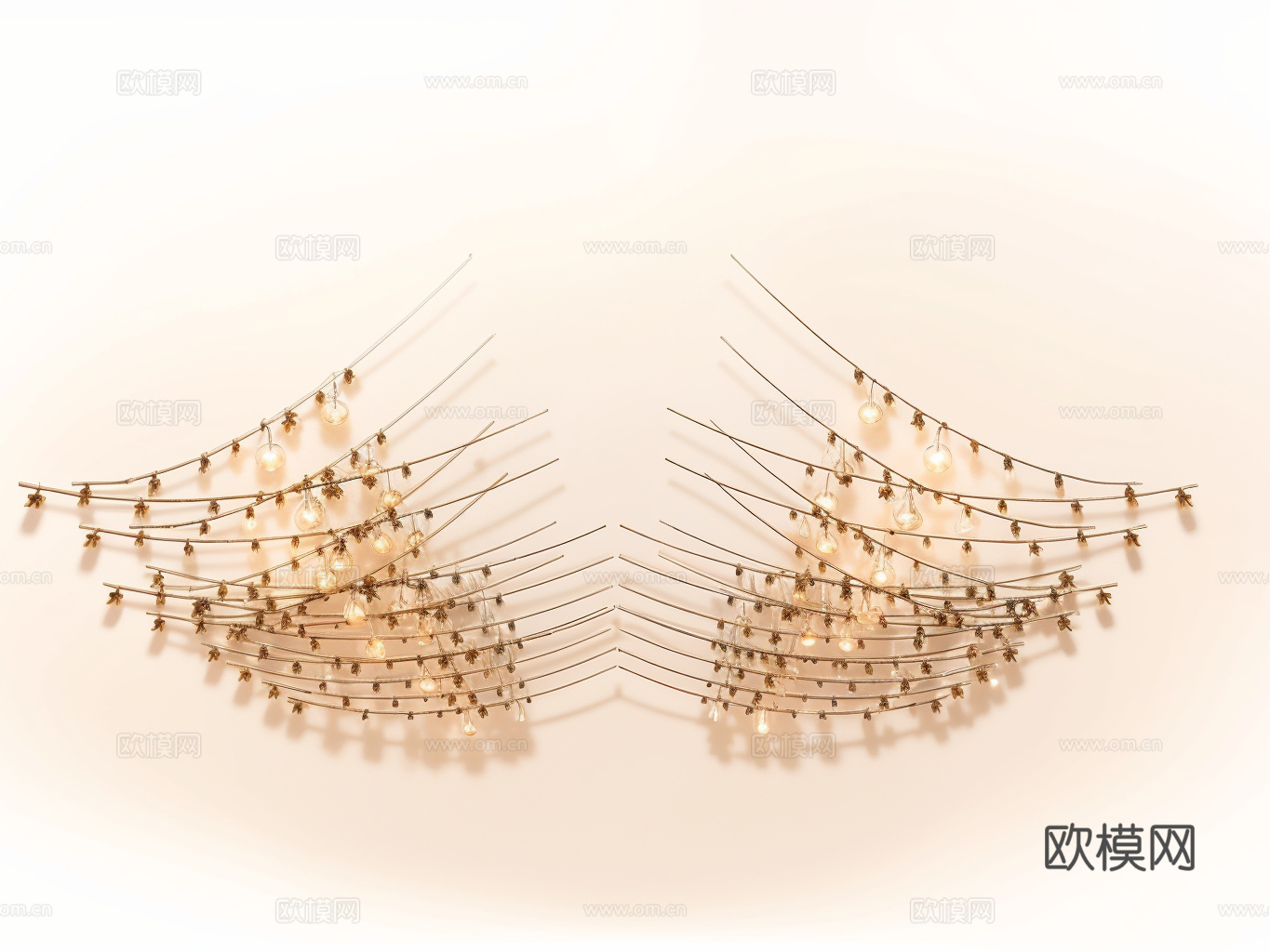 LED灯带线性灯su模型