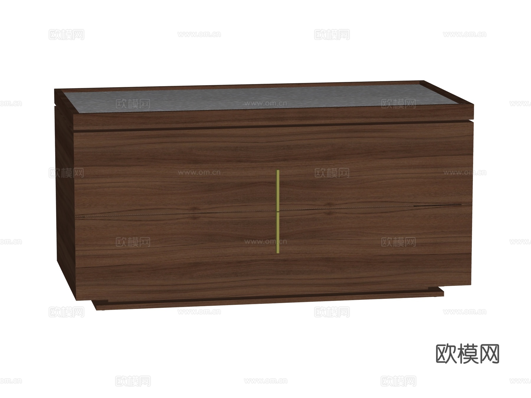 现代床头柜装饰柜角几边几su模型