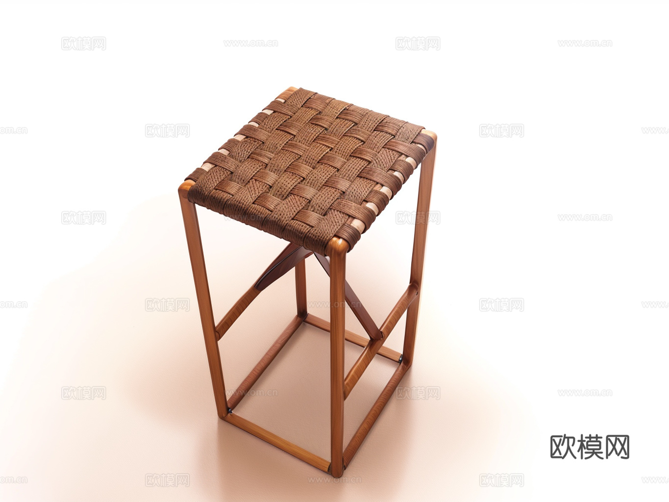 吧台椅吧凳su模型