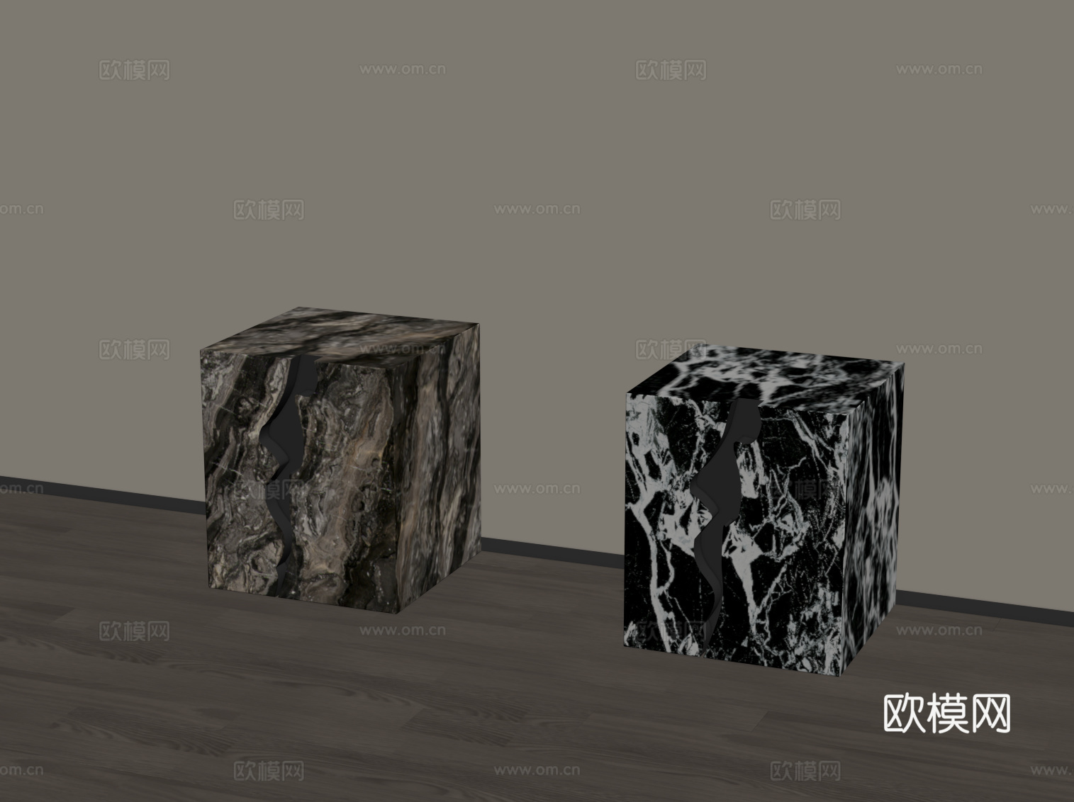 现代凳子 沙发凳 换鞋凳su模型