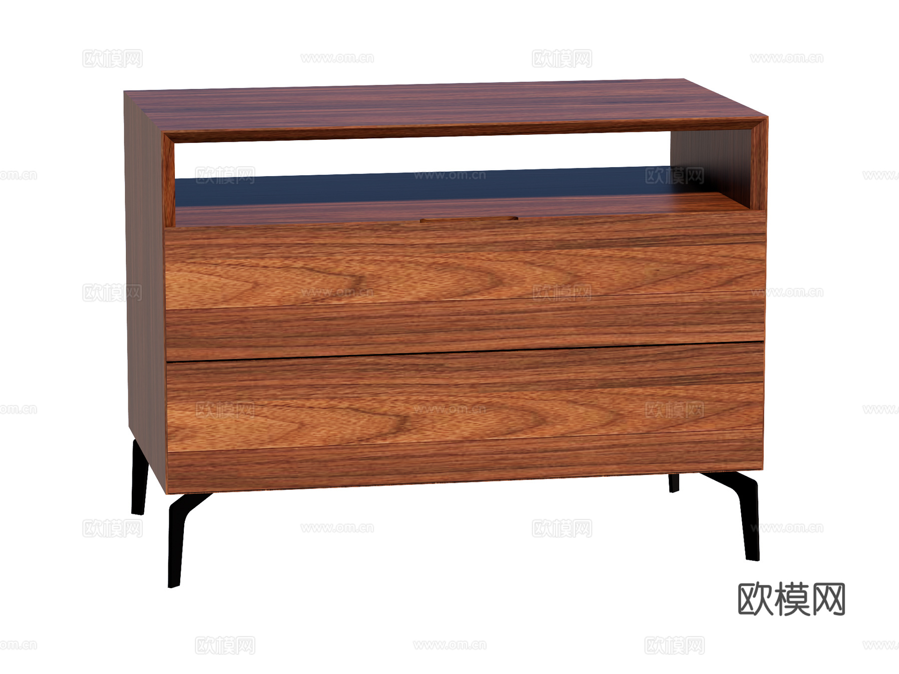 中古床头柜装饰柜角几边几su模型
