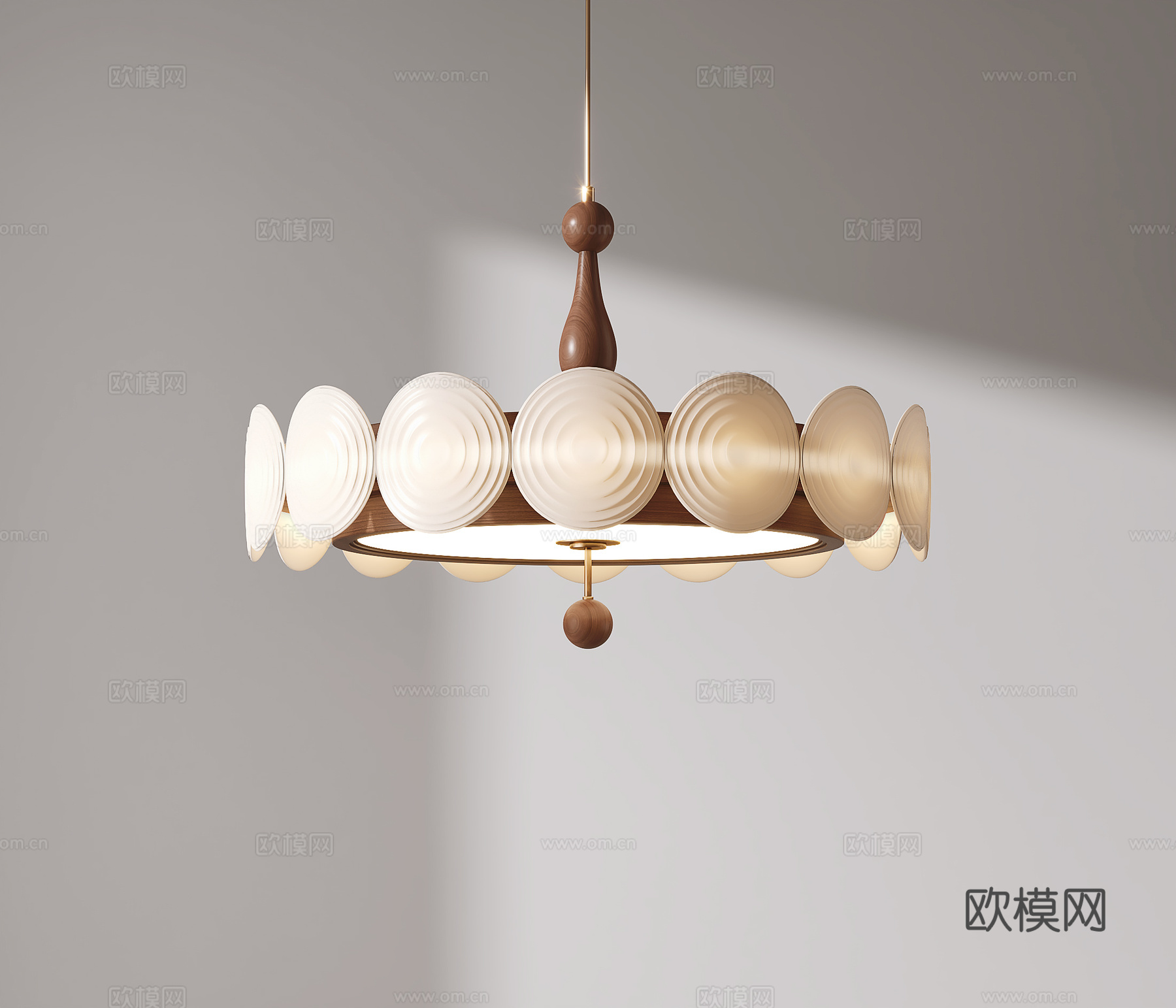 法式吊灯 餐厅吊灯su模型