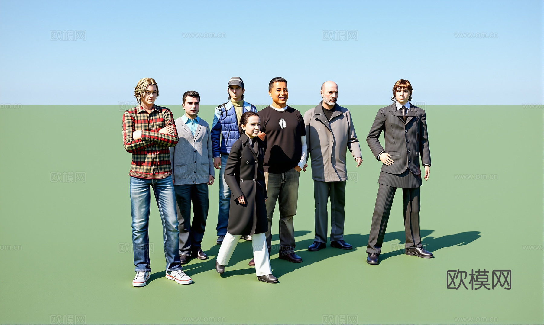 人物集合su模型