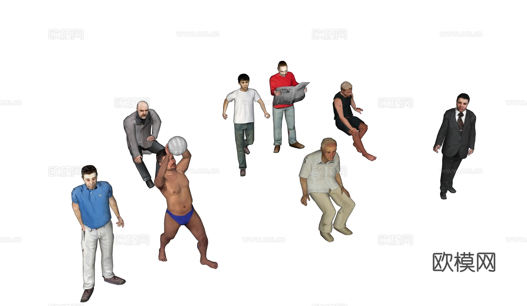 人物集合su模型