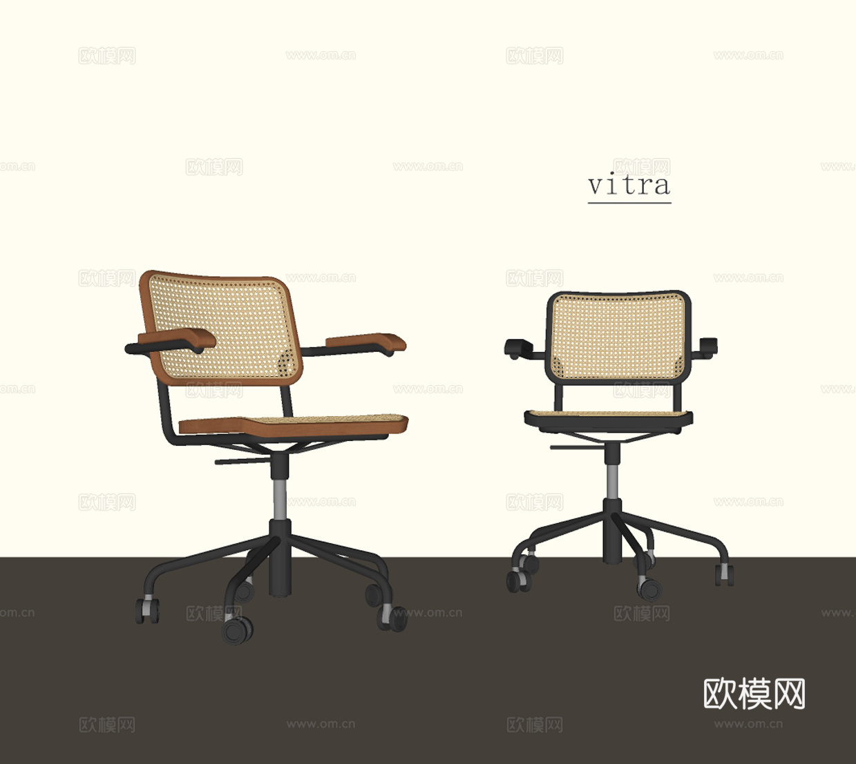 现代办公椅 电脑椅su模型