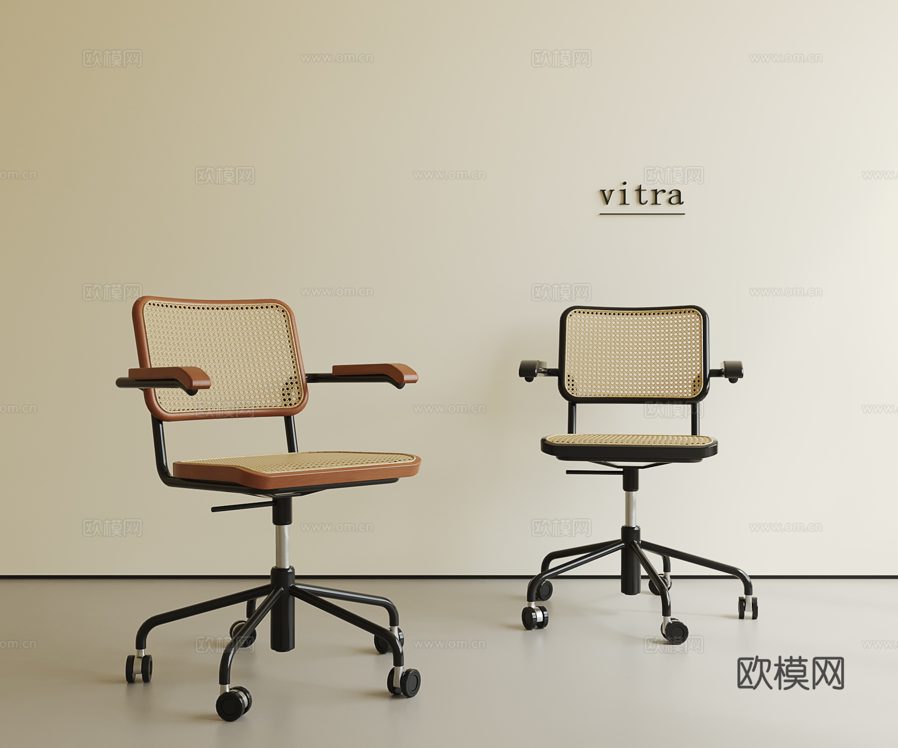 现代办公椅 电脑椅su模型