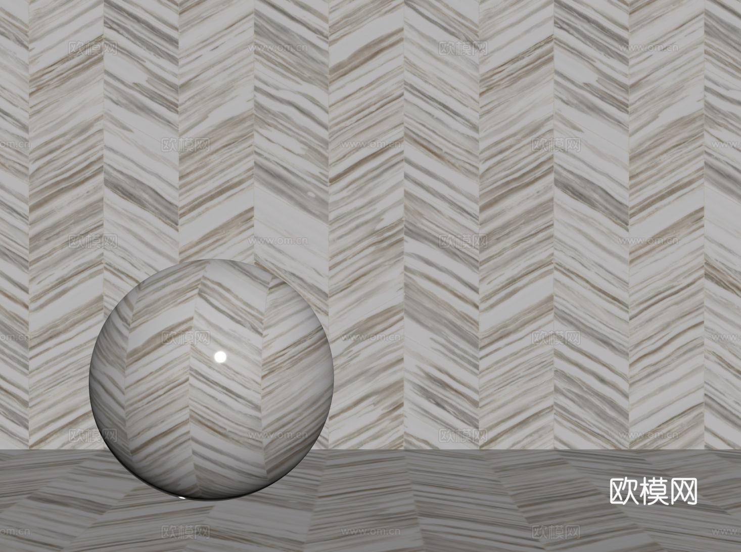 现代人字瓷砖 厨房瓷砖 洗手间瓷砖 地砖 马赛克su模型