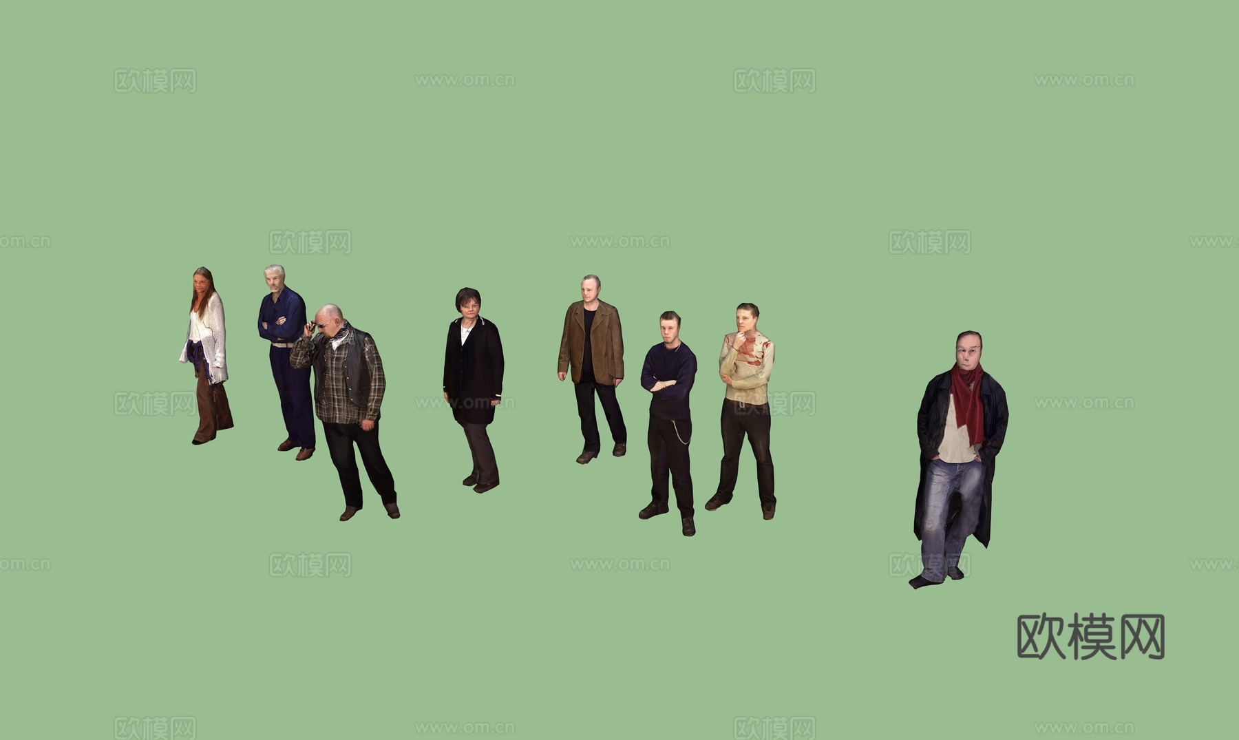 人物集合su模型