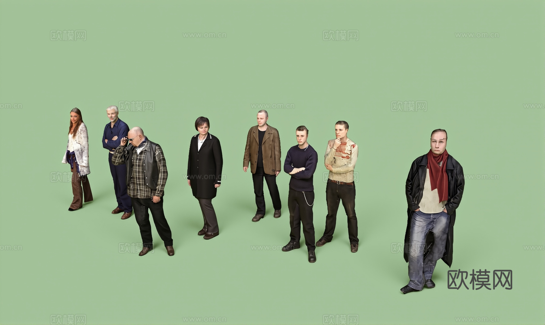 人物集合su模型