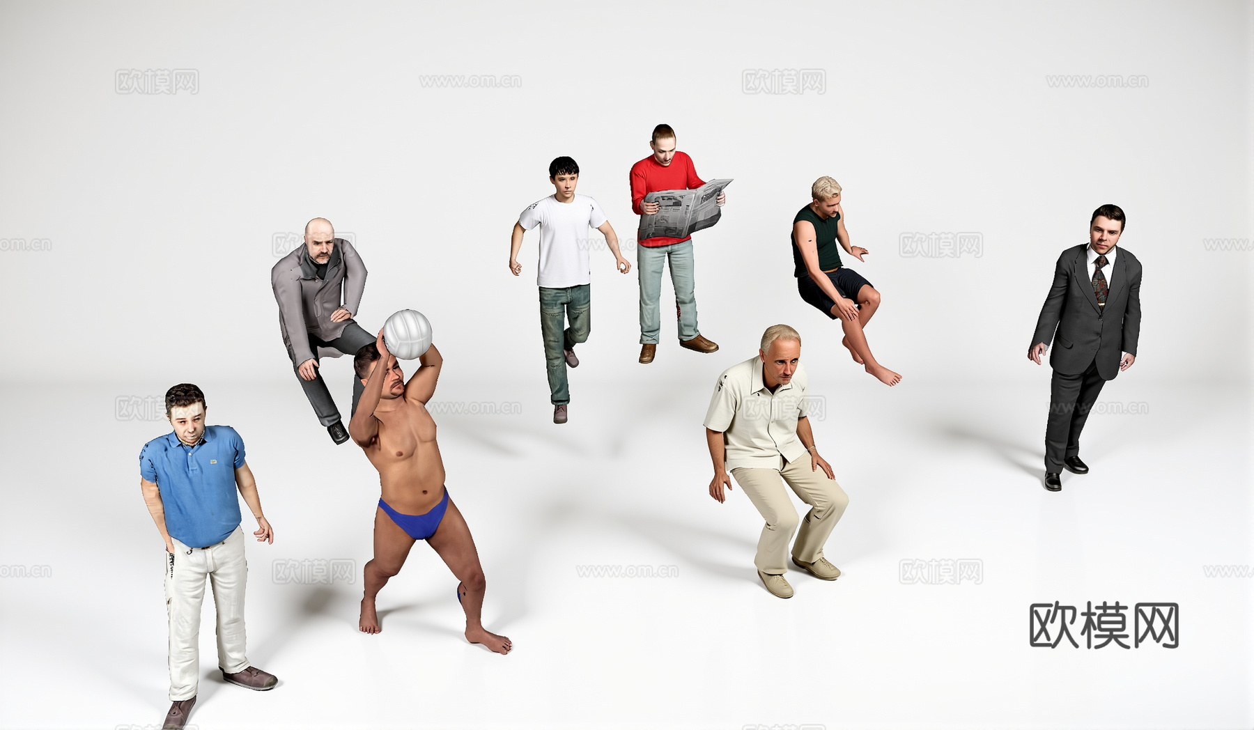 人物集合su模型