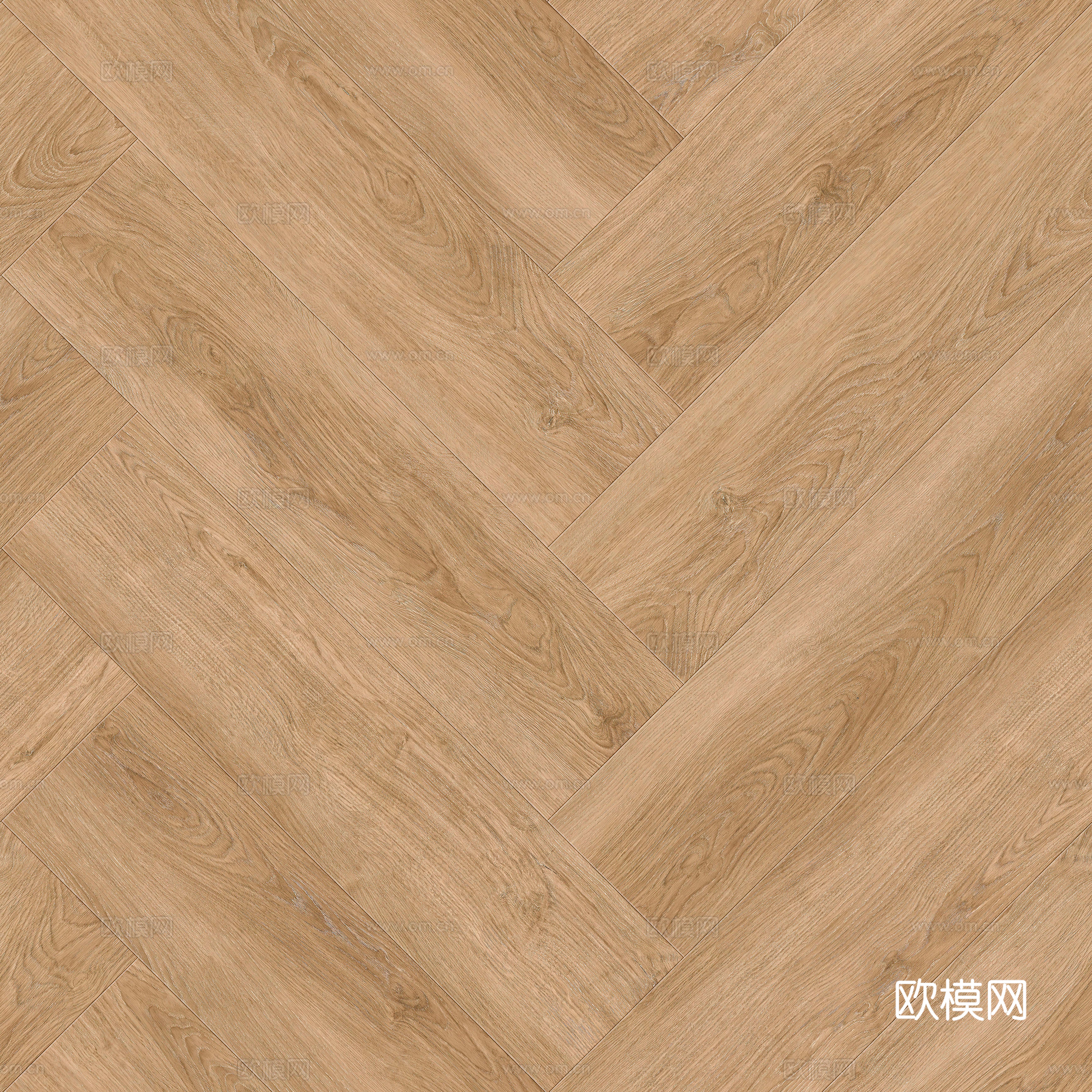 无缝人字拼实木地板