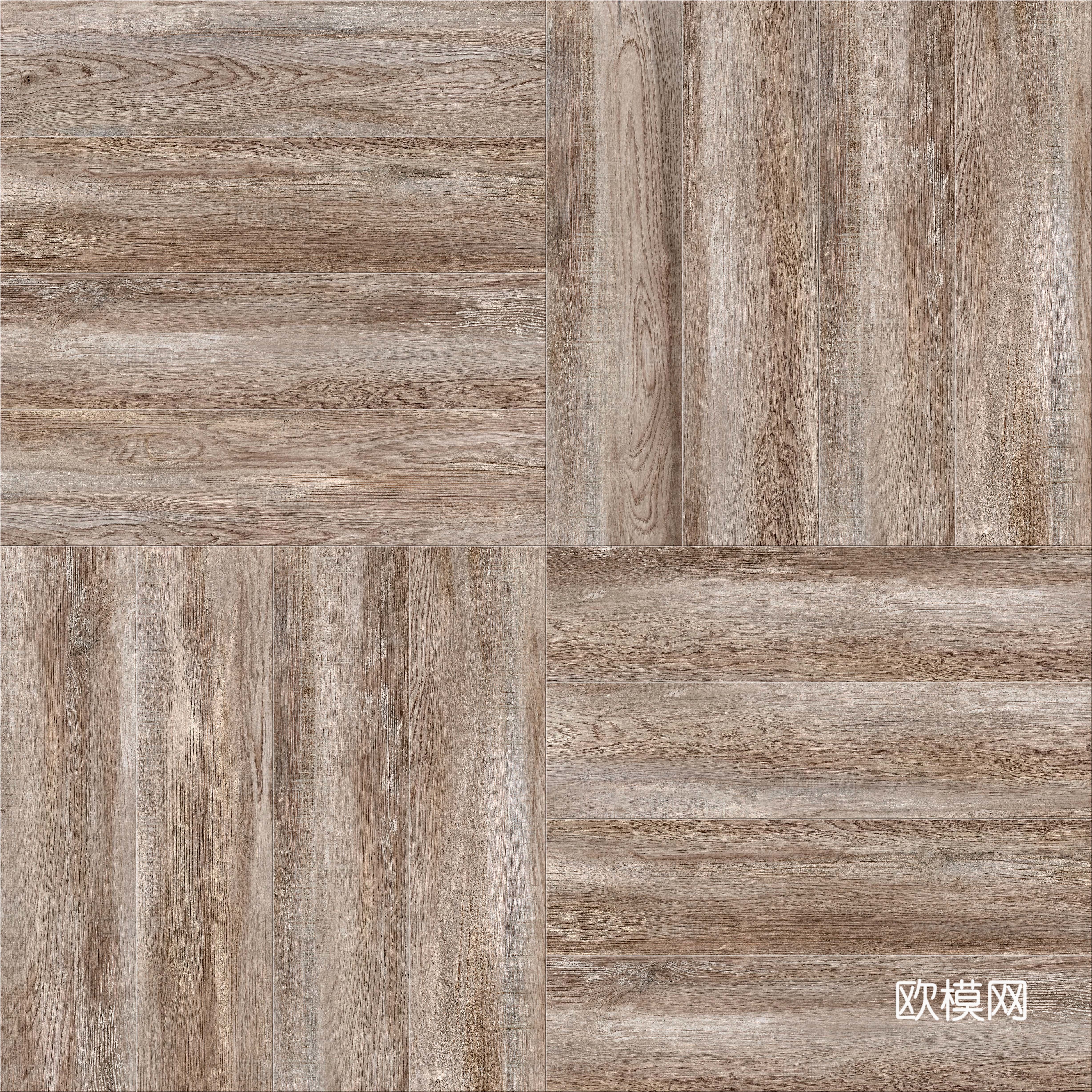 无缝拼花旧木地板