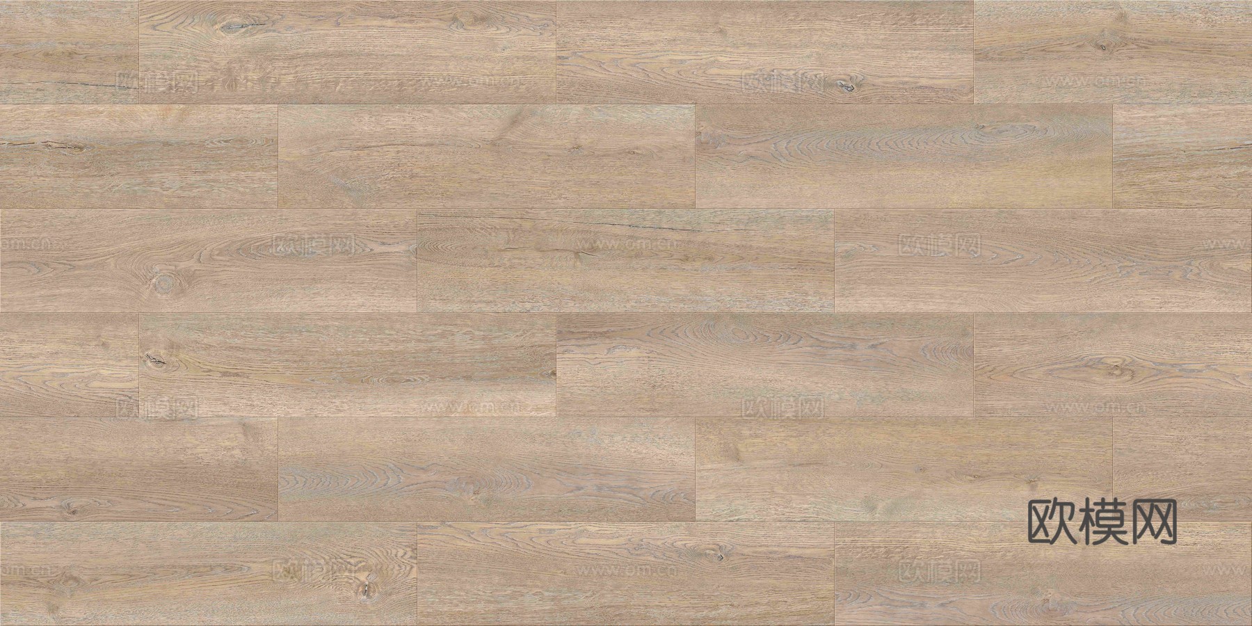 无缝错拼实木地板