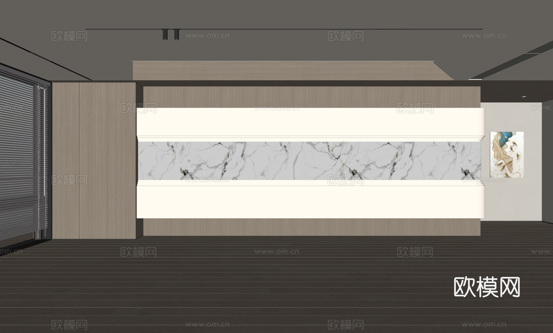 现代客厅 奶油客厅 沙发背景墙 客厅背景 奶油风背景墙su模型