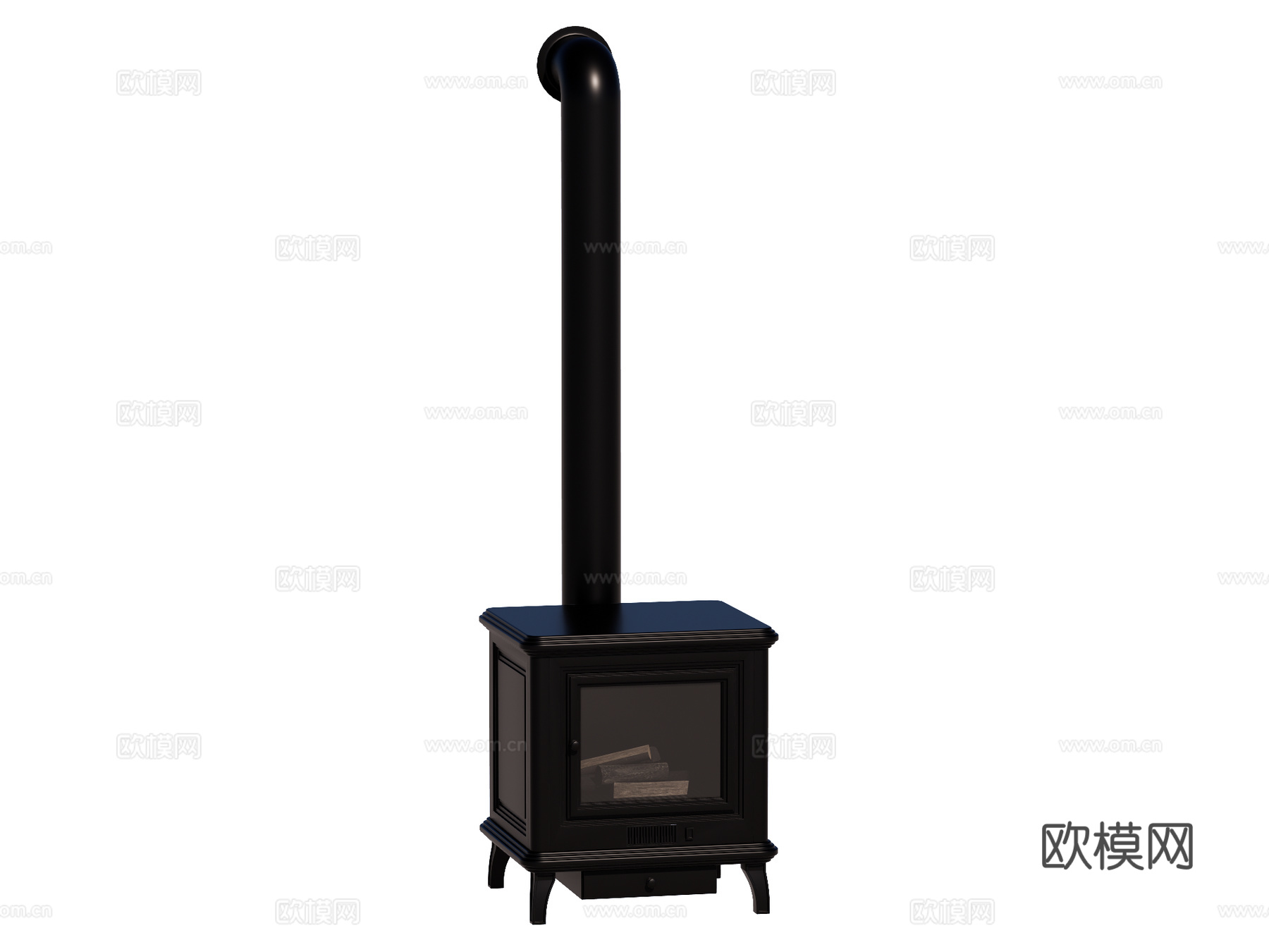 壁炉 装饰壁炉真火壁炉su模型
