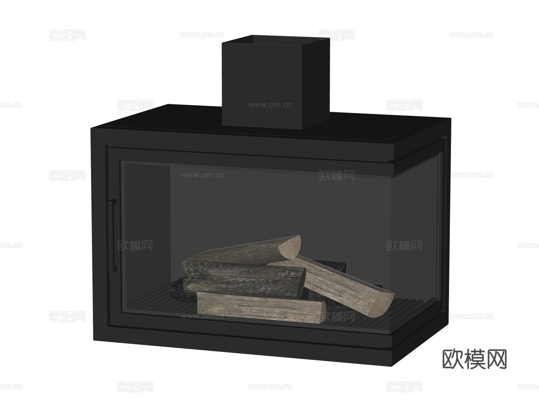 壁炉 装饰壁炉su模型