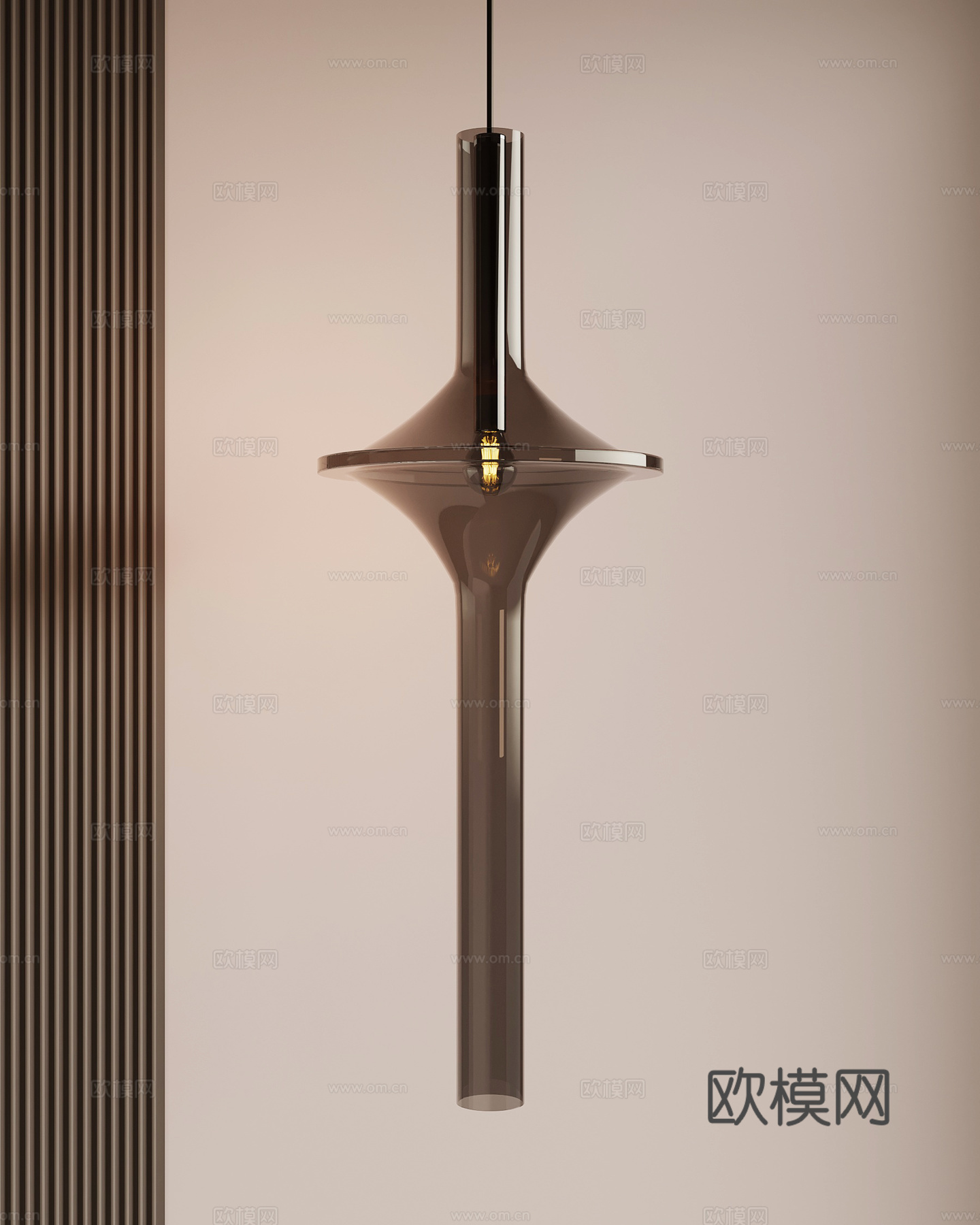 现代意式吊灯su模型