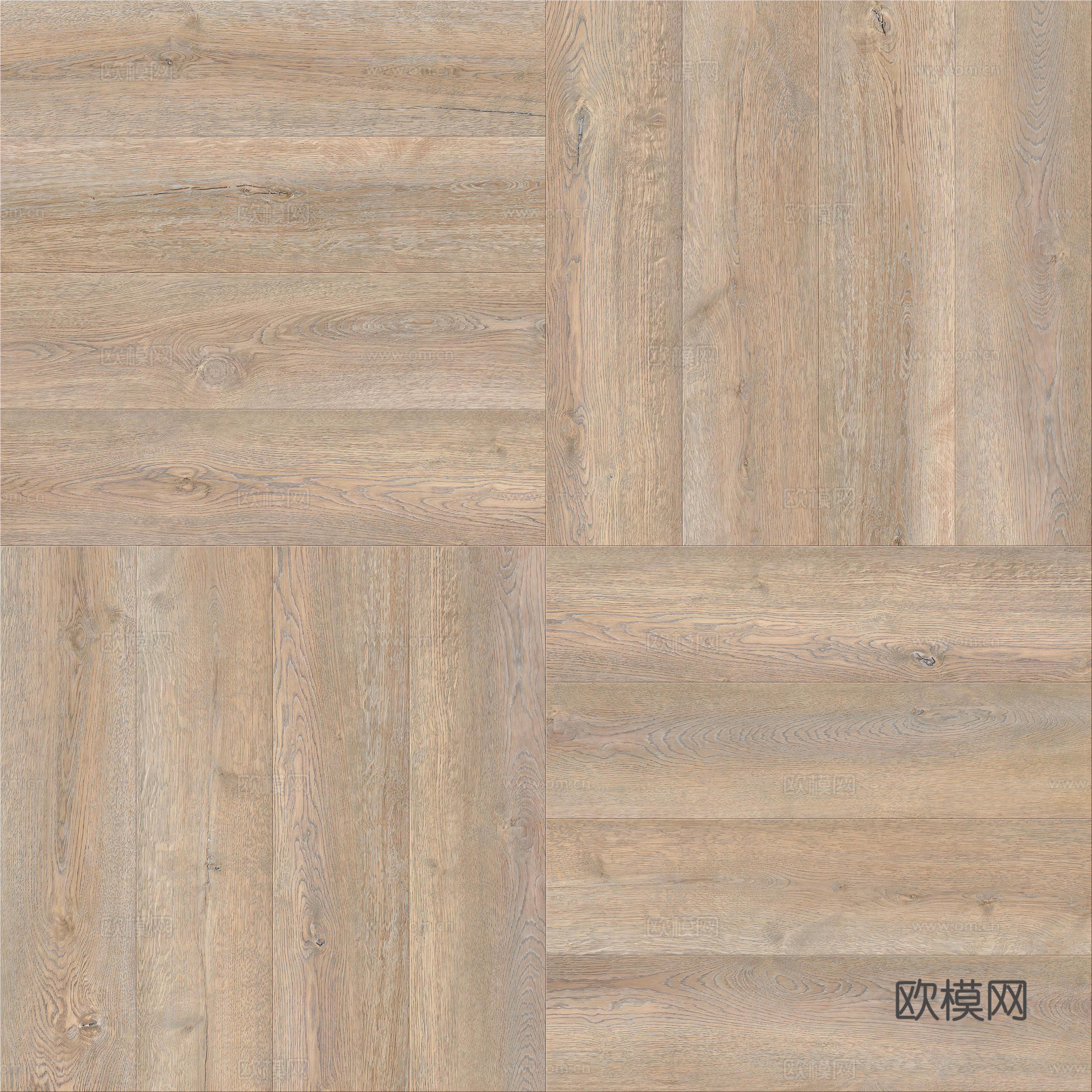 无缝拼花实木地板