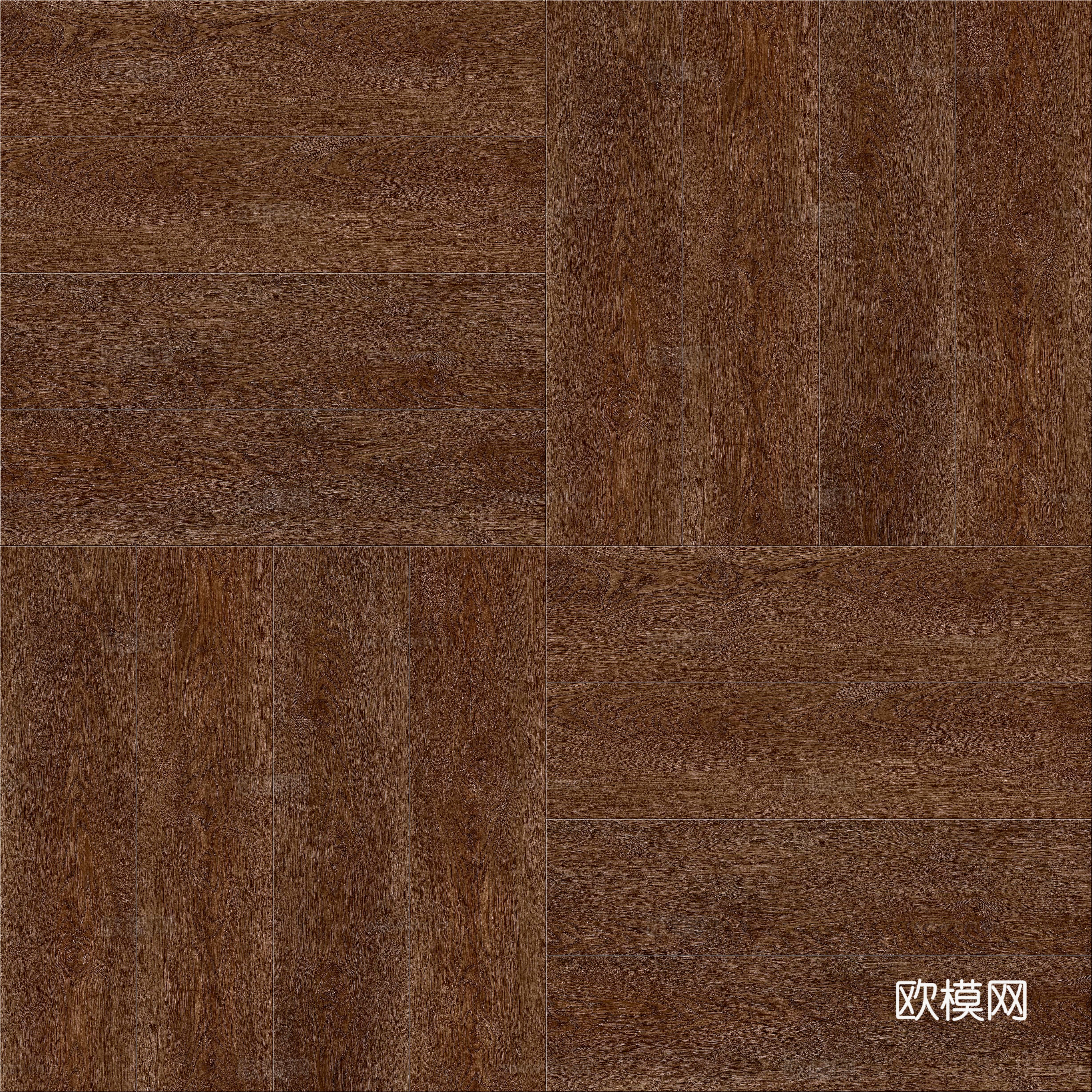 无缝拼花实木地板