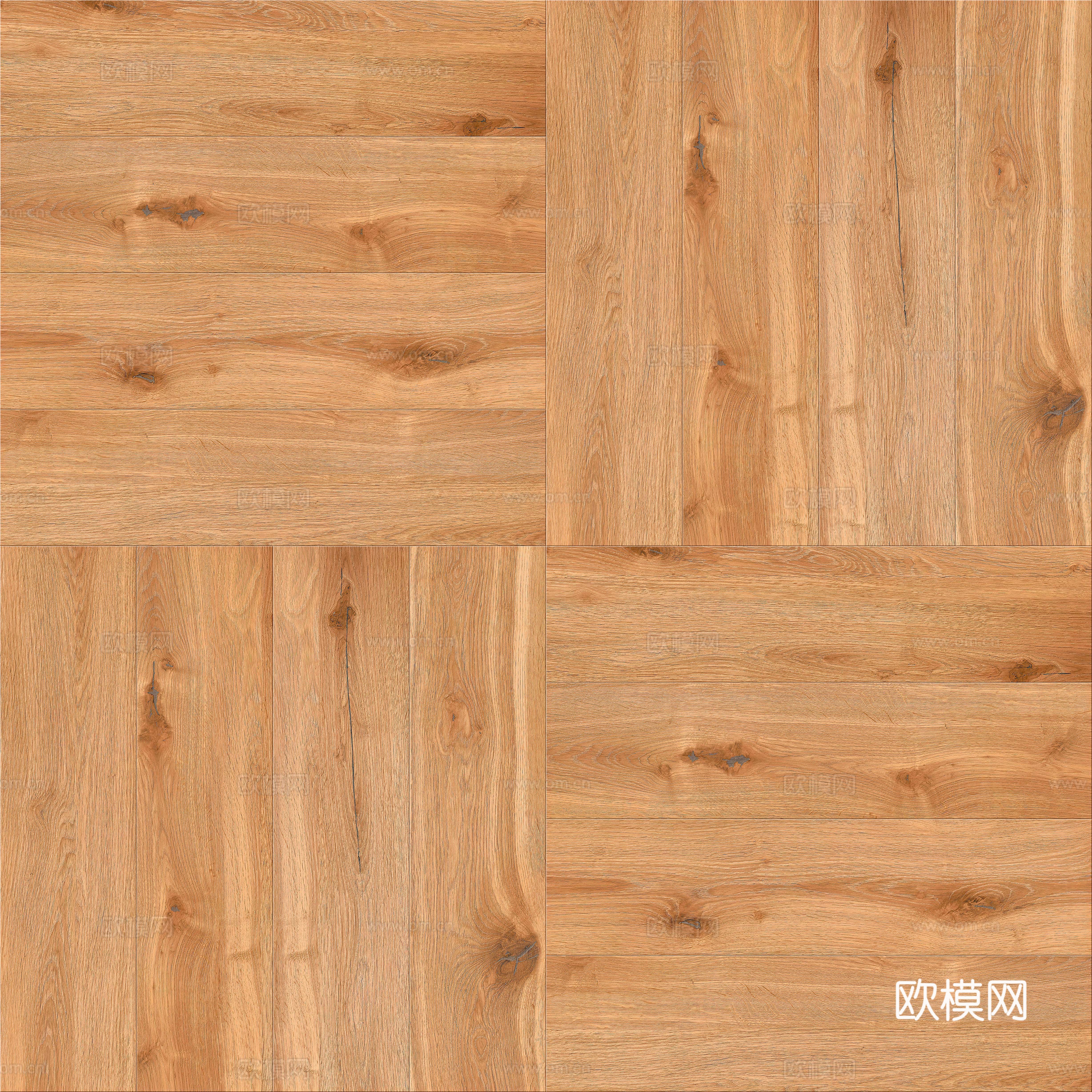 无缝拼花实木地板