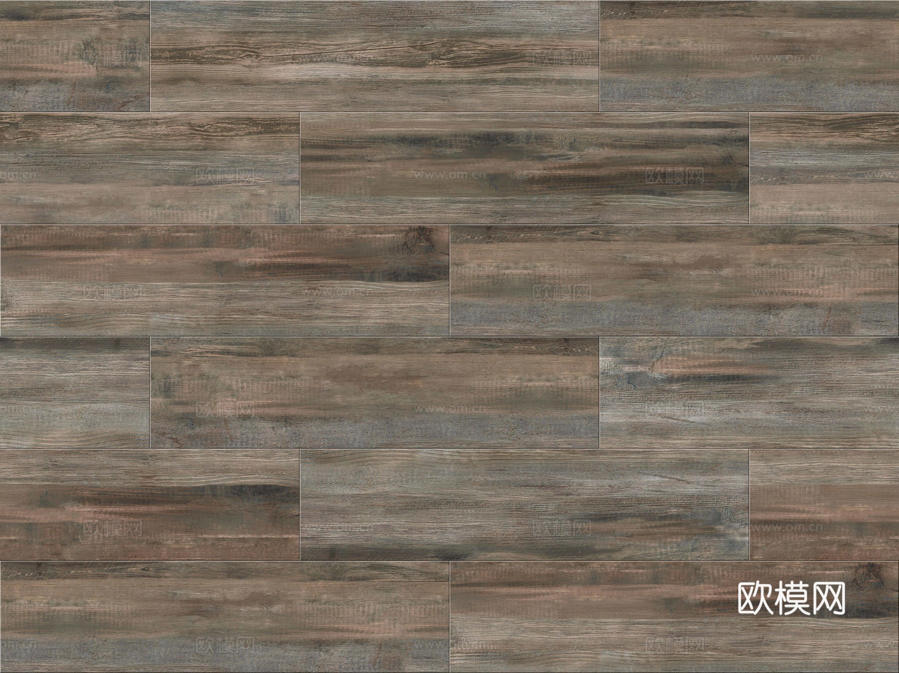 无缝错拼旧木地板