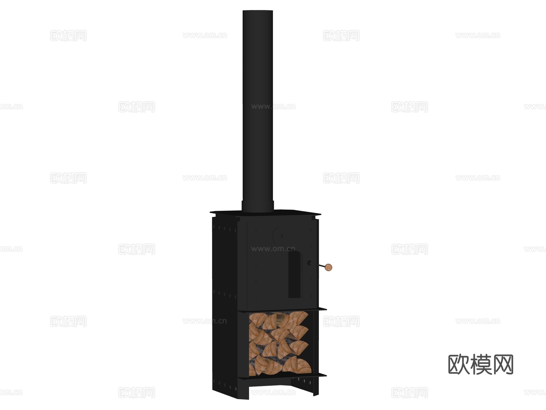 壁炉 装饰壁炉真火壁炉su模型