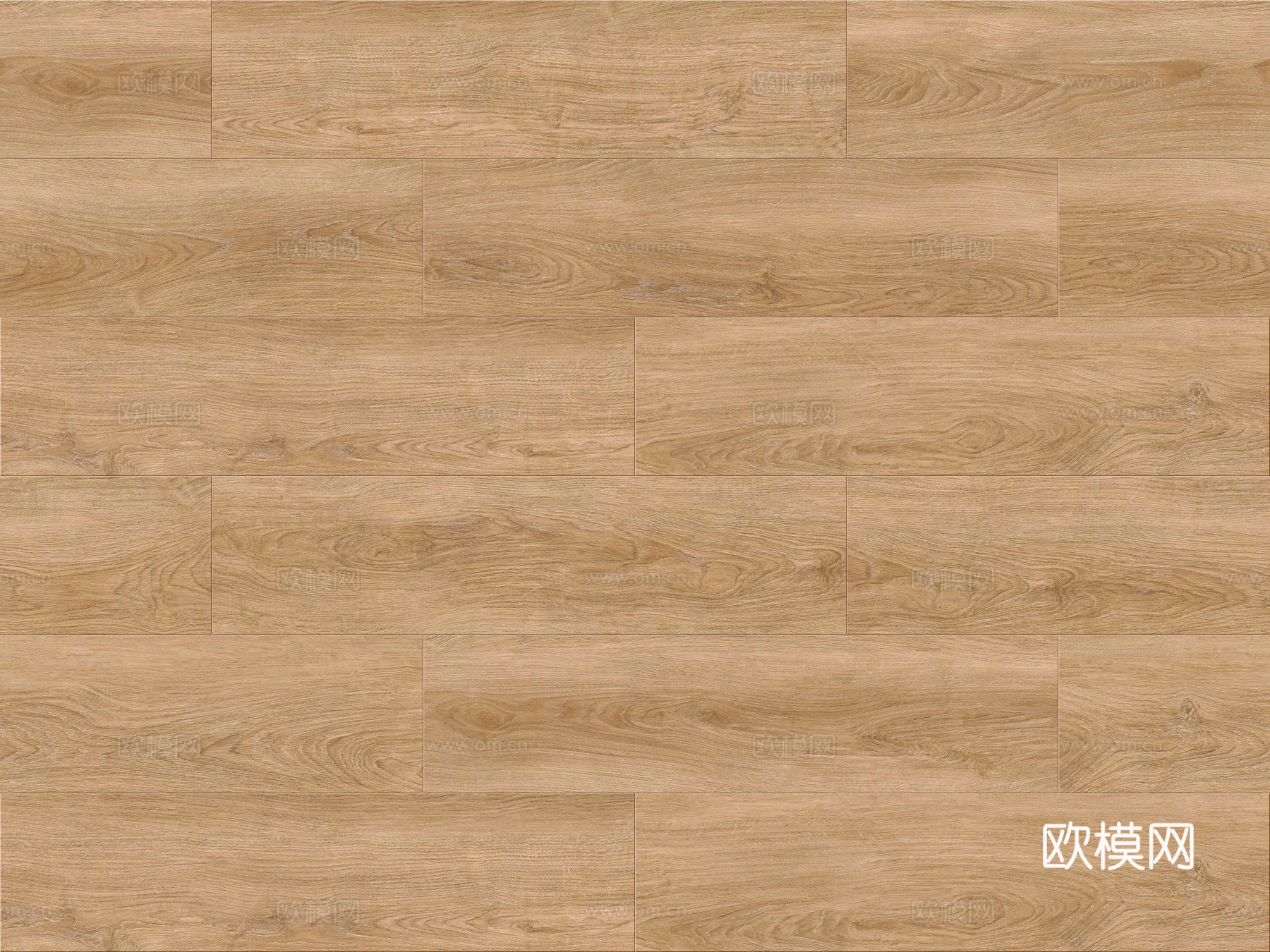 无缝错拼实木地板