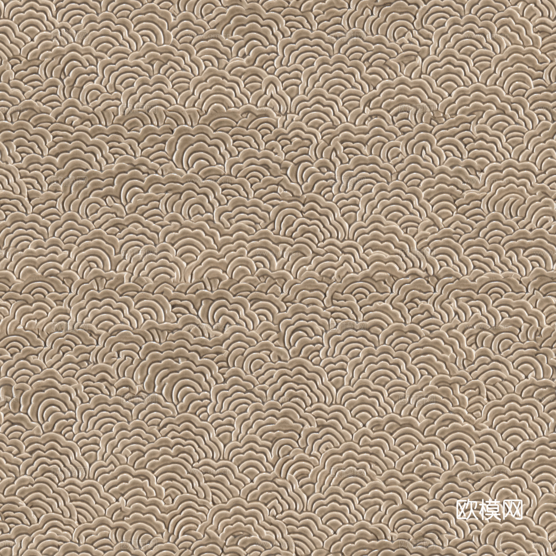 无缝牡丹花纹花纹板金属