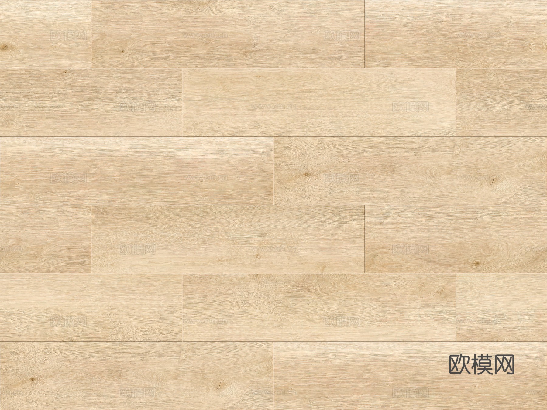 无缝错拼实木地板