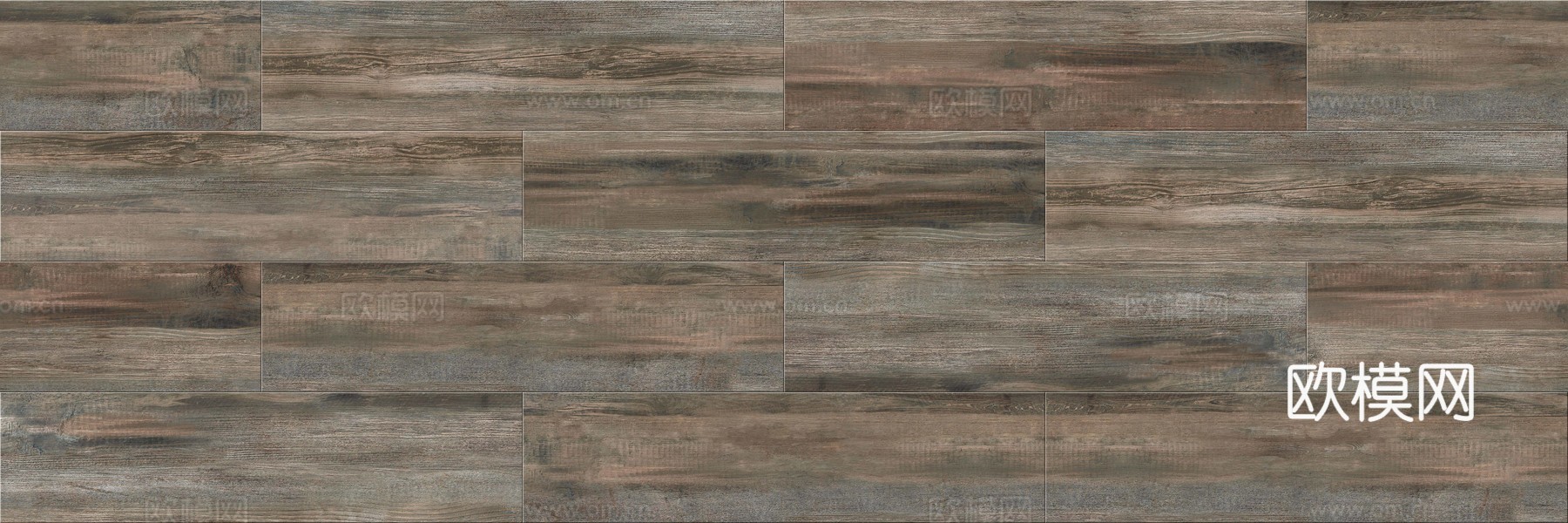 无缝工字拼旧木地板