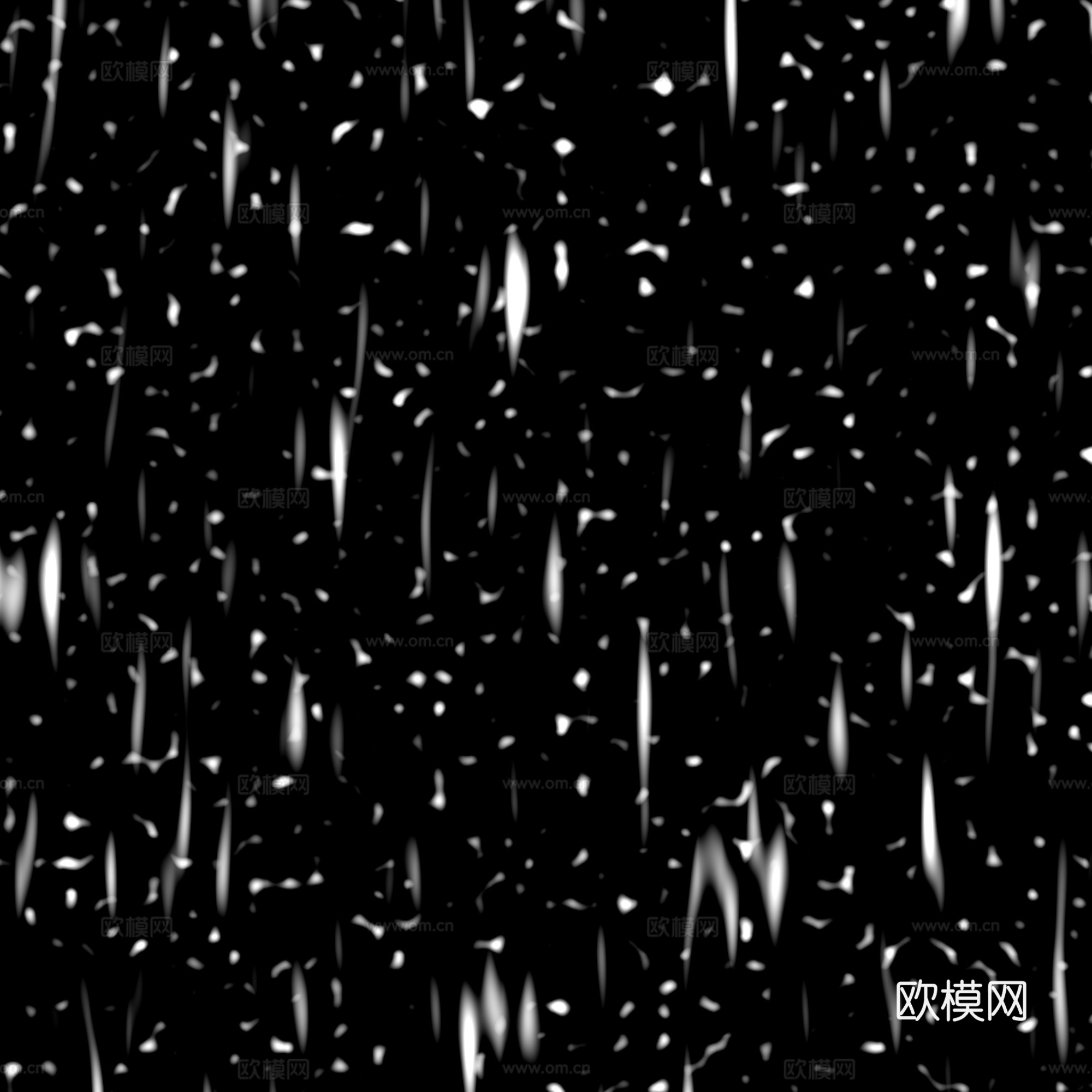 水滴玻璃黑白凹凸