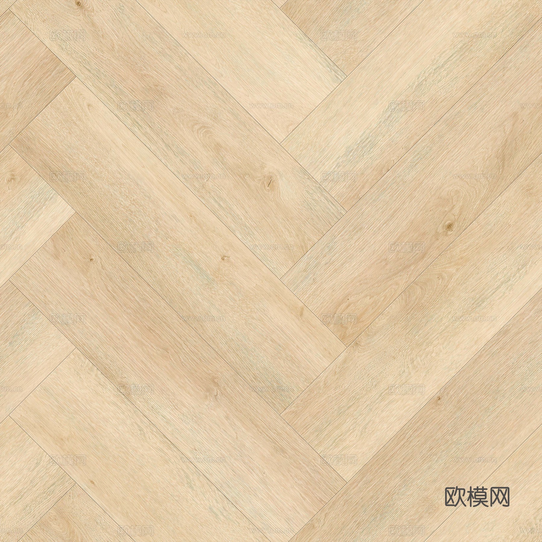 无缝人字拼实木地板