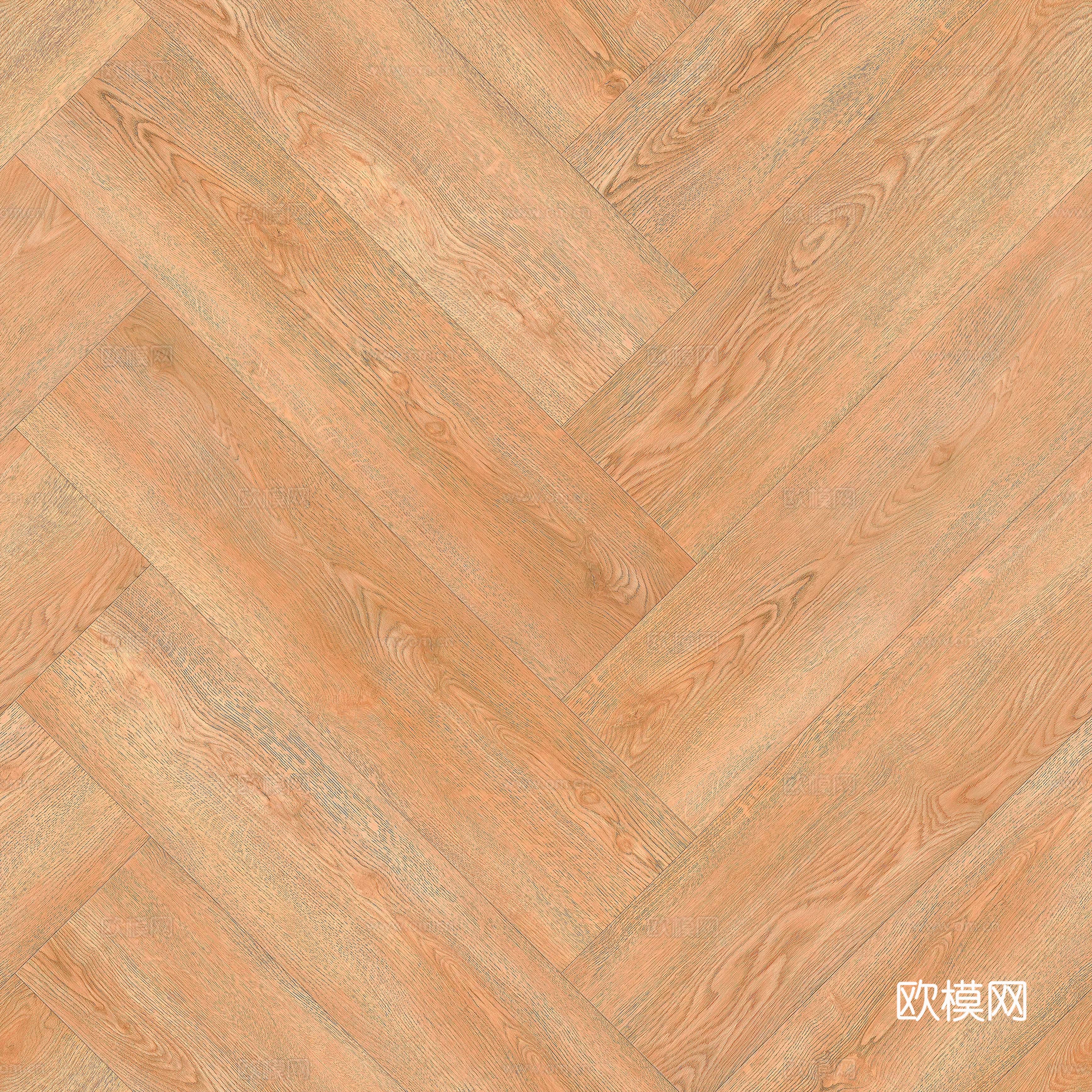 无缝人字拼实木地板