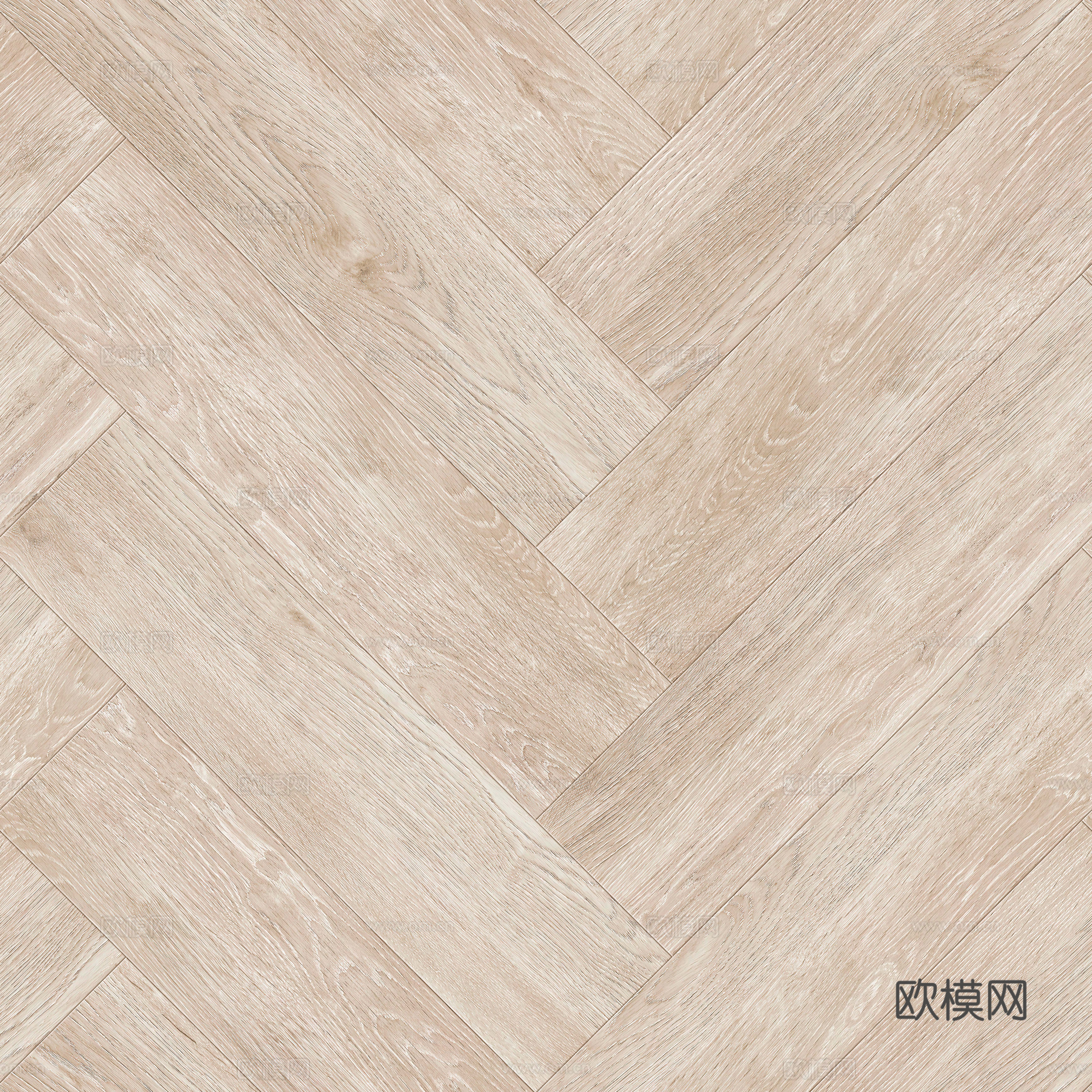 无缝人字拼实木地板