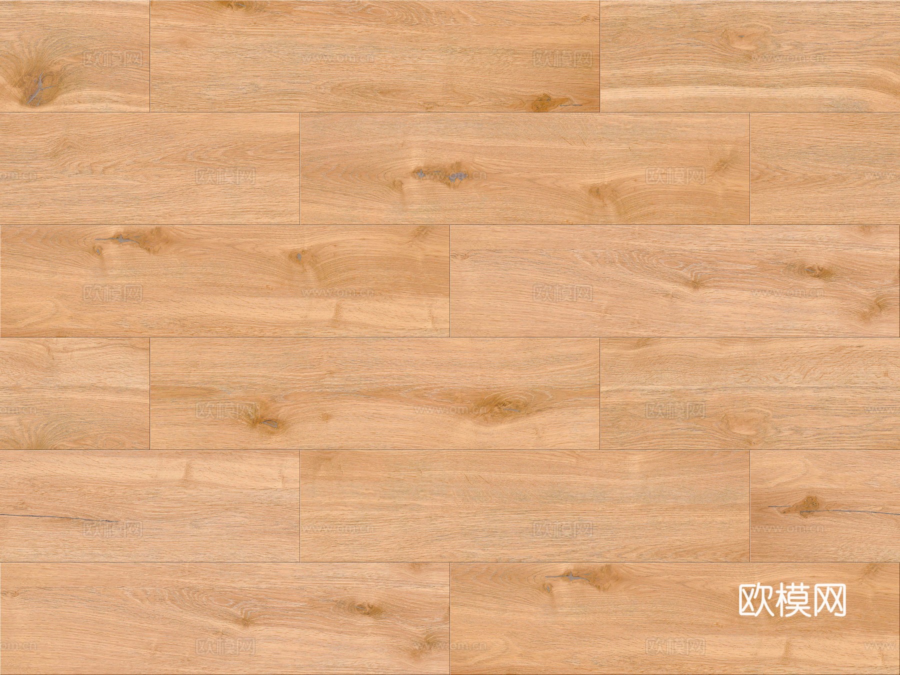 无缝错拼实木地板