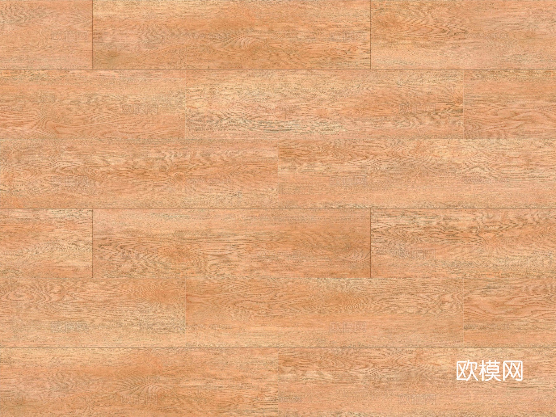 无缝错拼实木地板