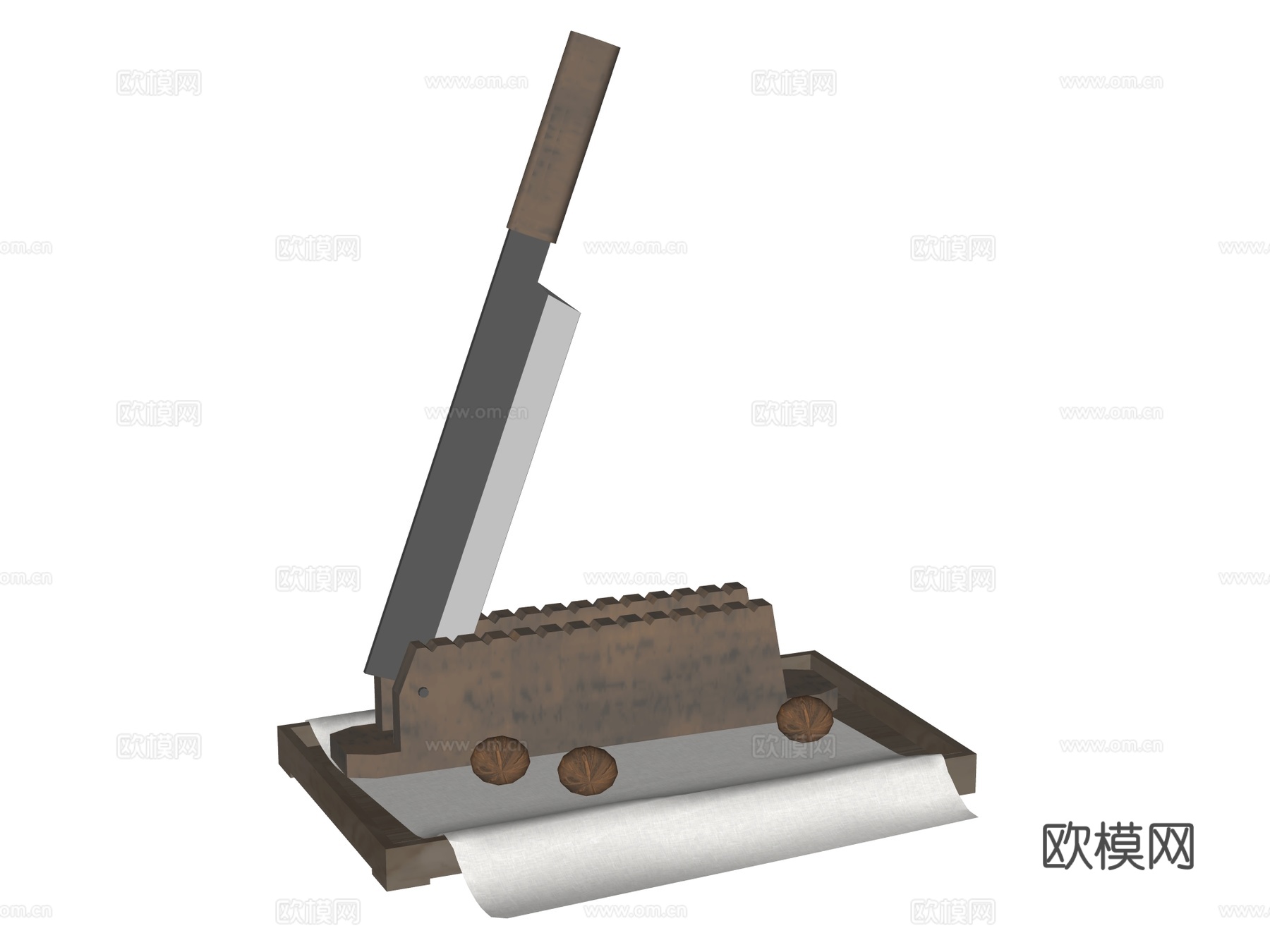 厨具 传统厨具su模型