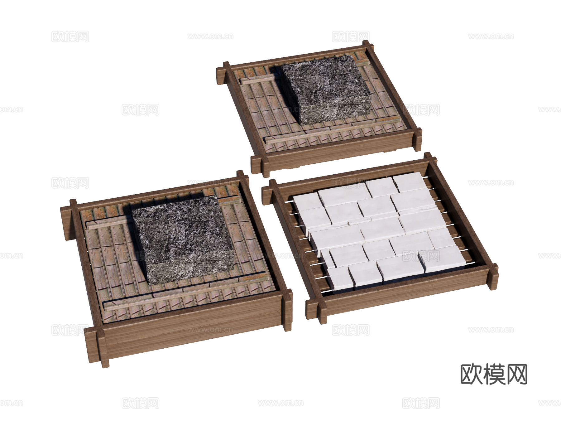 厨具 传统厨具 豆腐厨具su模型