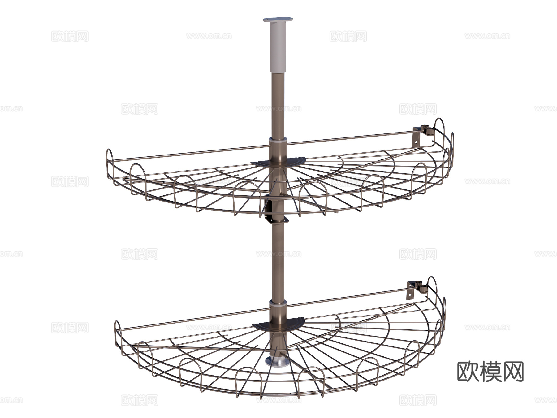 橱柜五金su模型