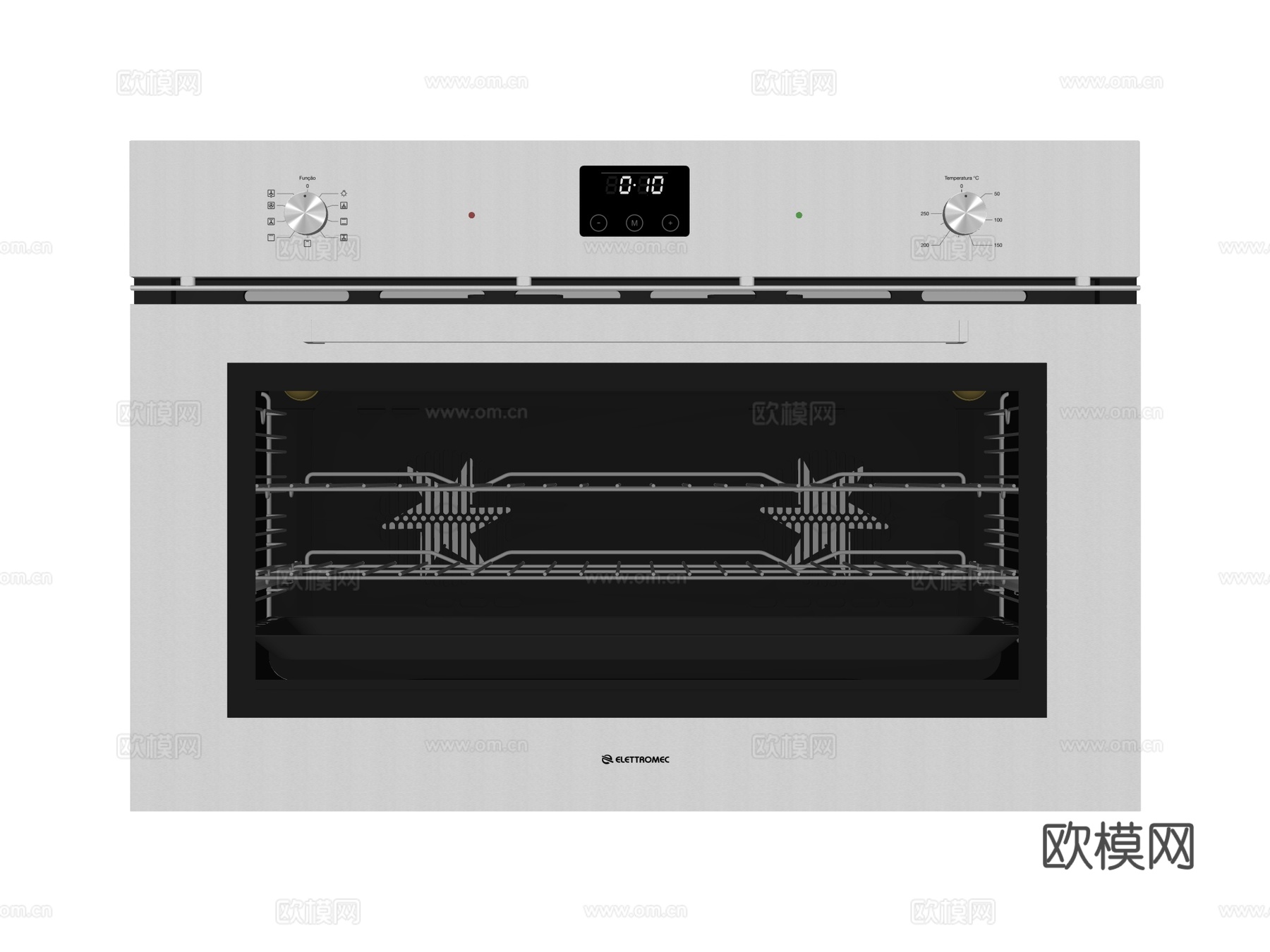 嵌入式蒸烤箱su模型