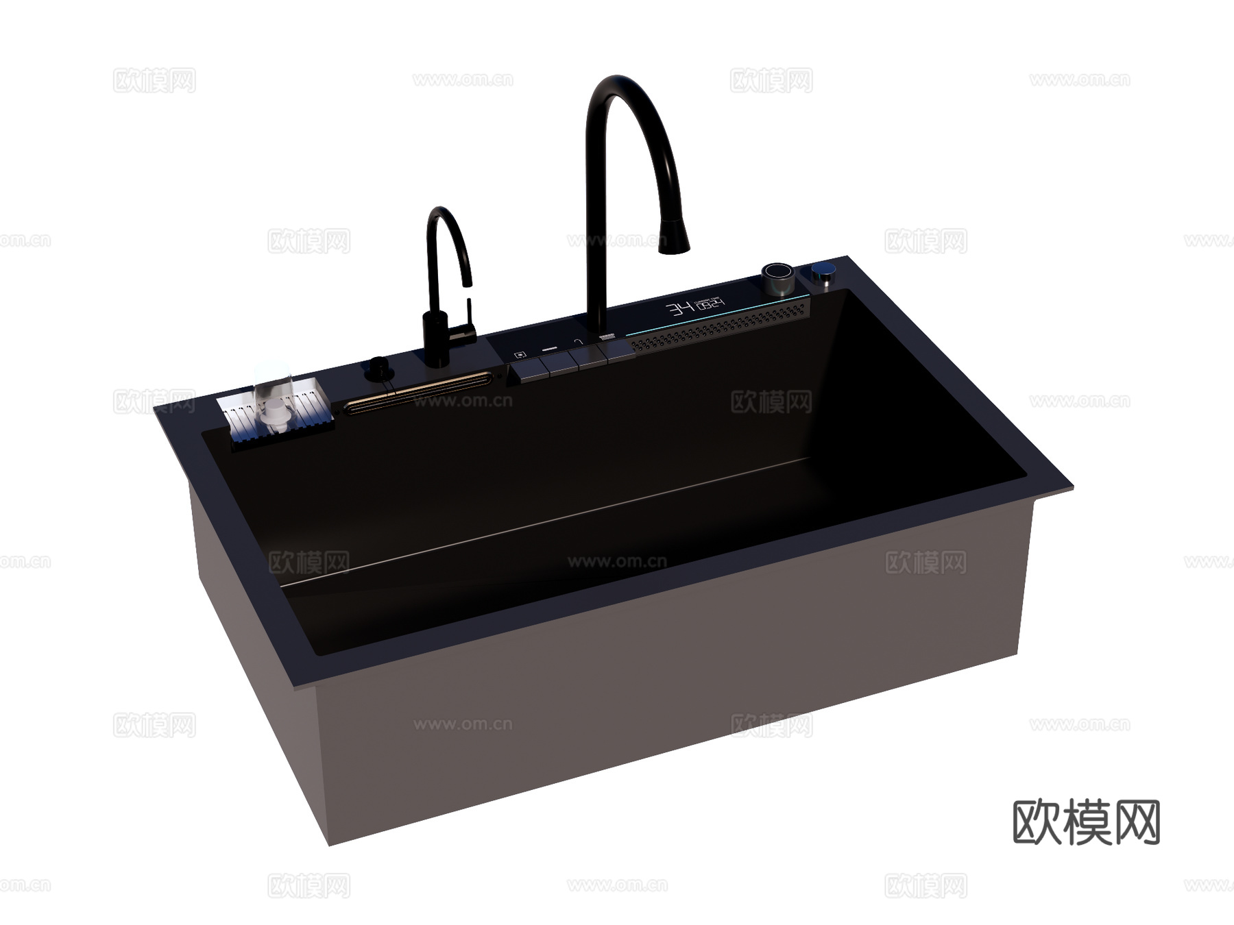 水槽菜盆洗菜盆su模型