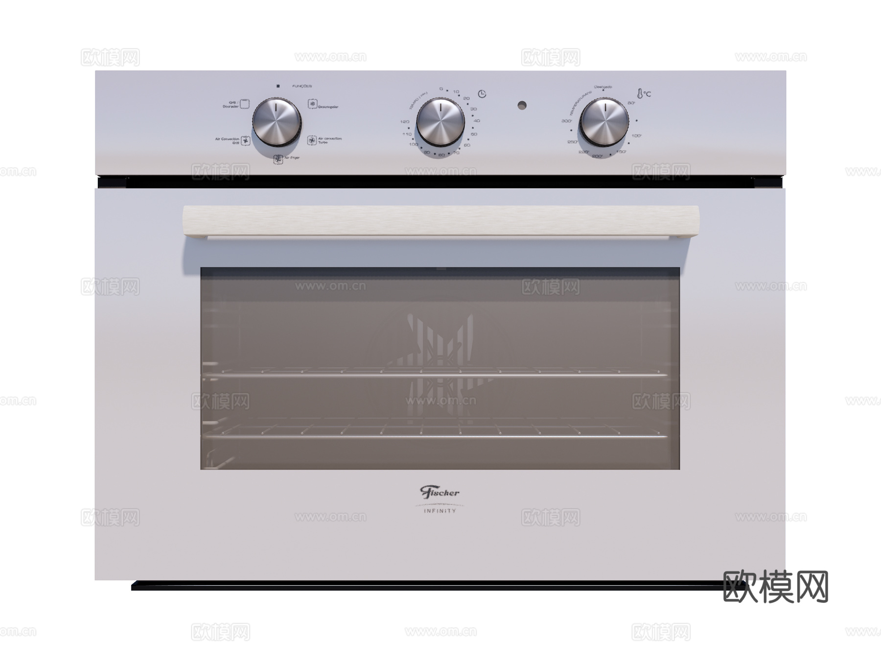 嵌入式蒸烤箱su模型