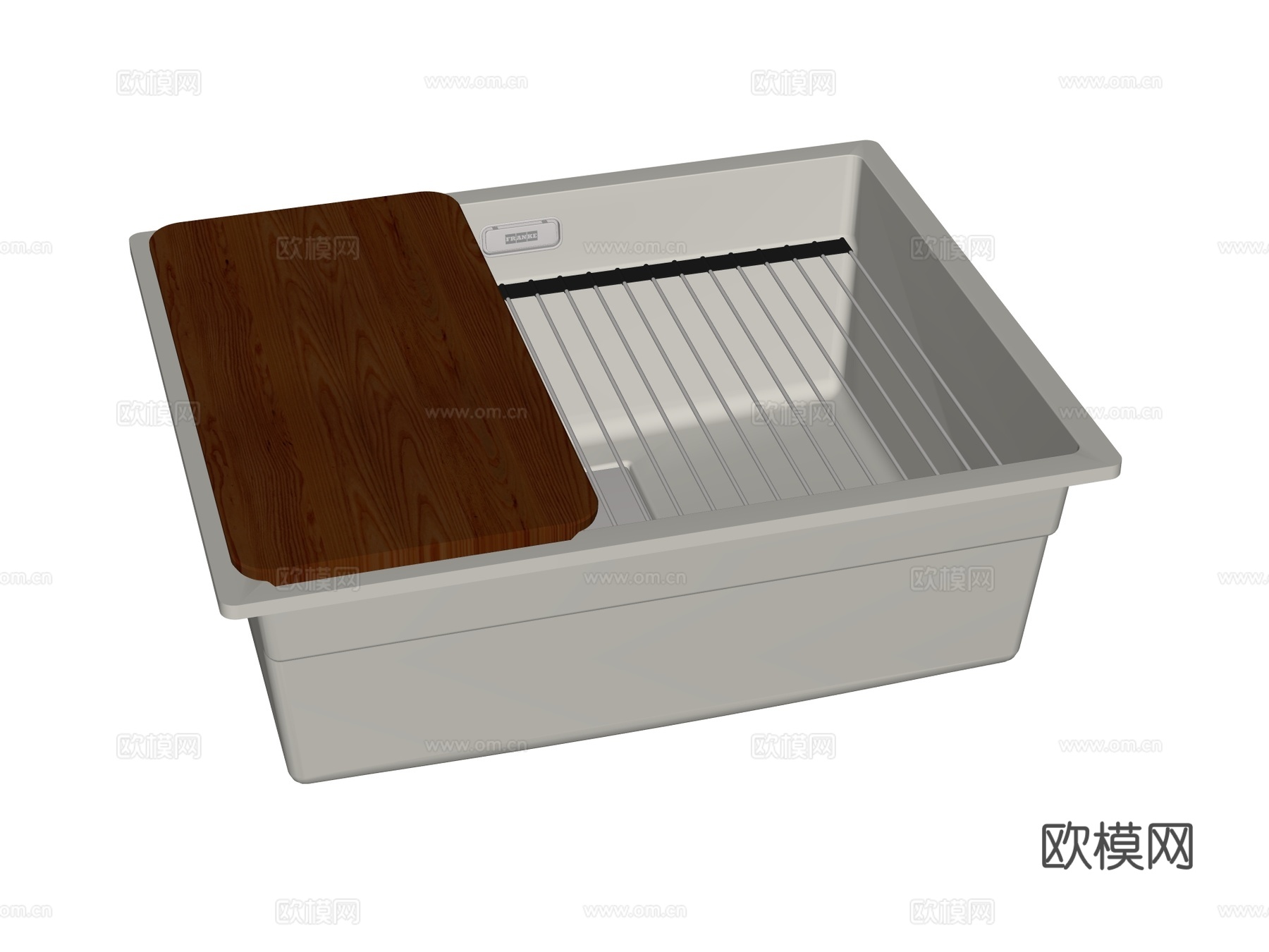 水槽菜盆洗菜盆su模型