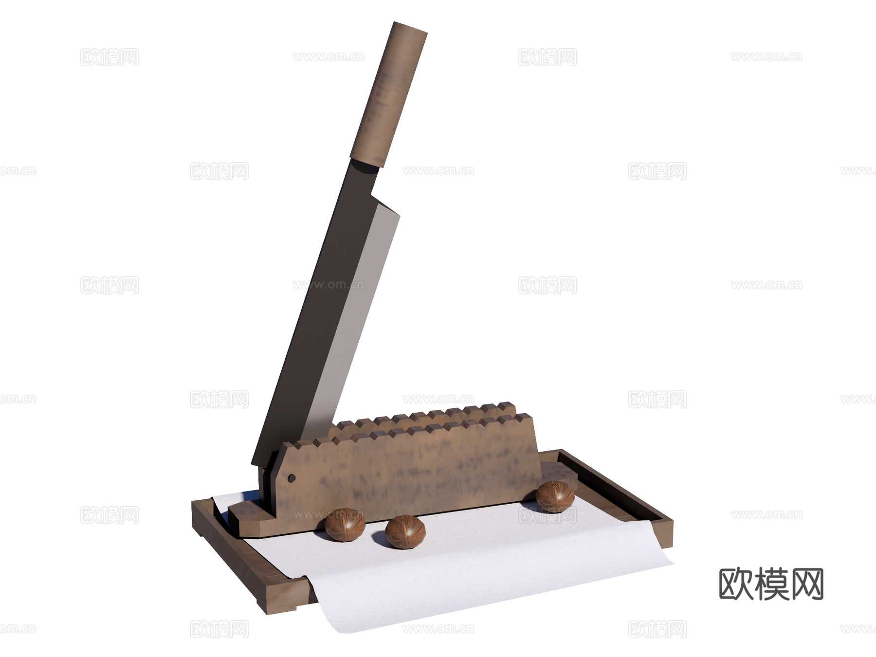 厨具 传统厨具su模型