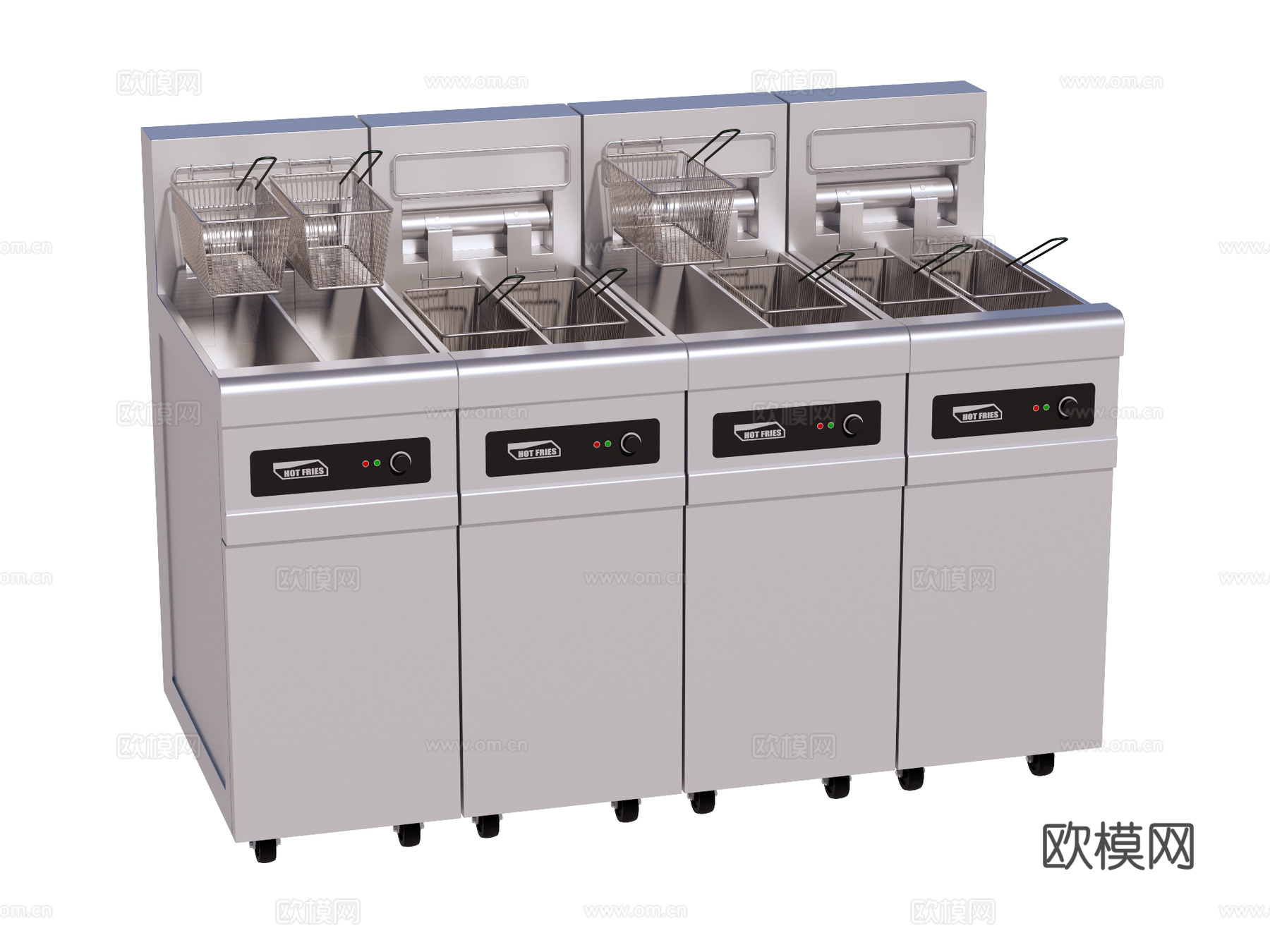 商用厨房设备su模型