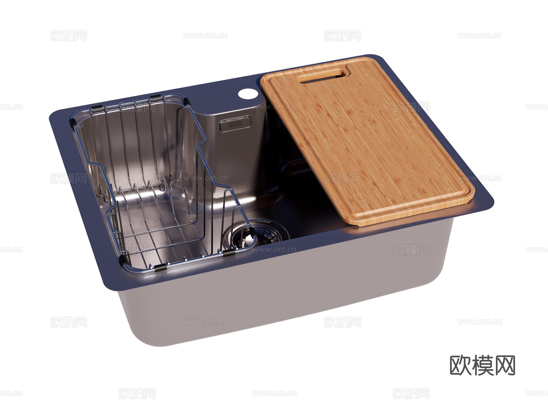 水槽菜盆洗菜盆su模型