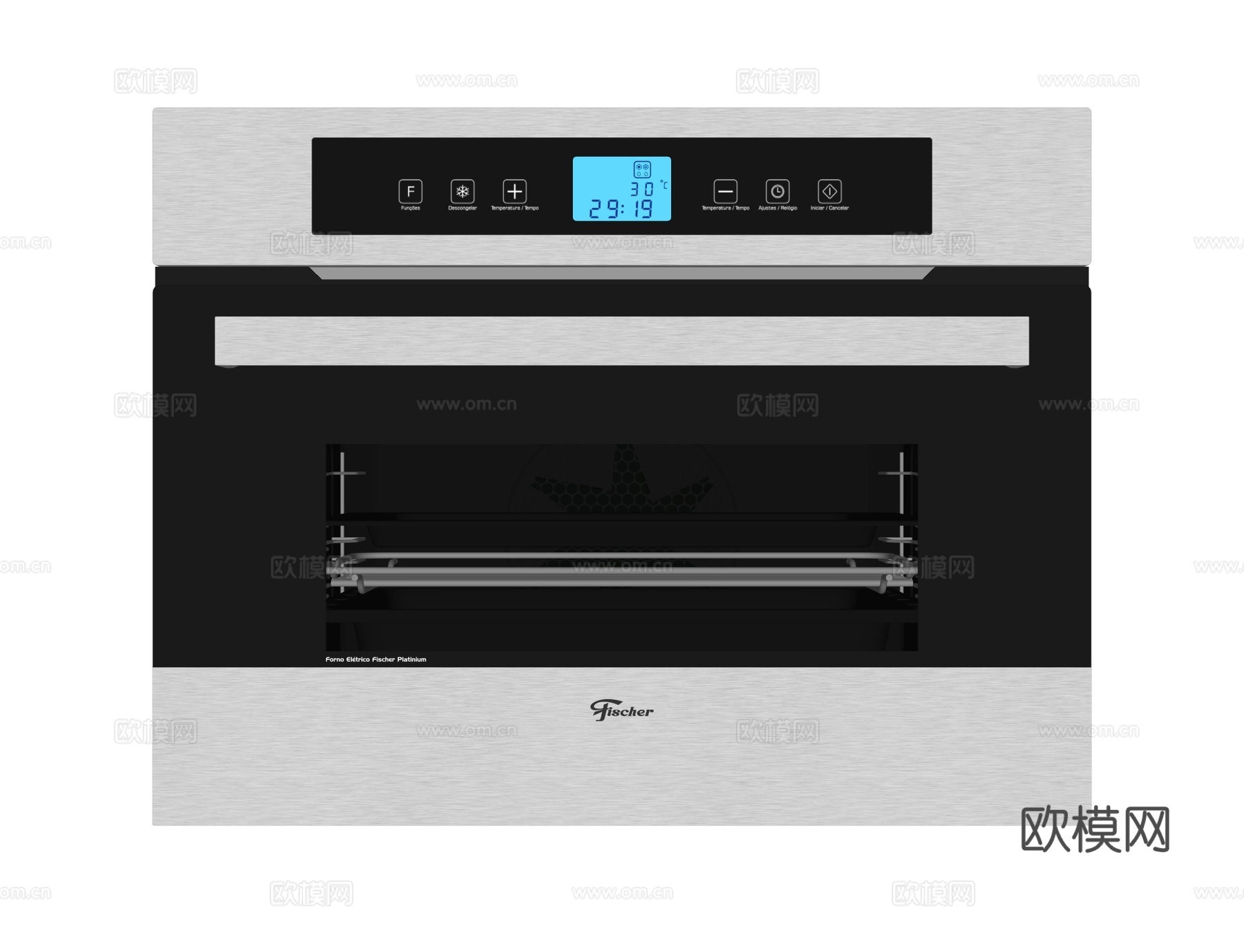 嵌入式蒸烤箱su模型