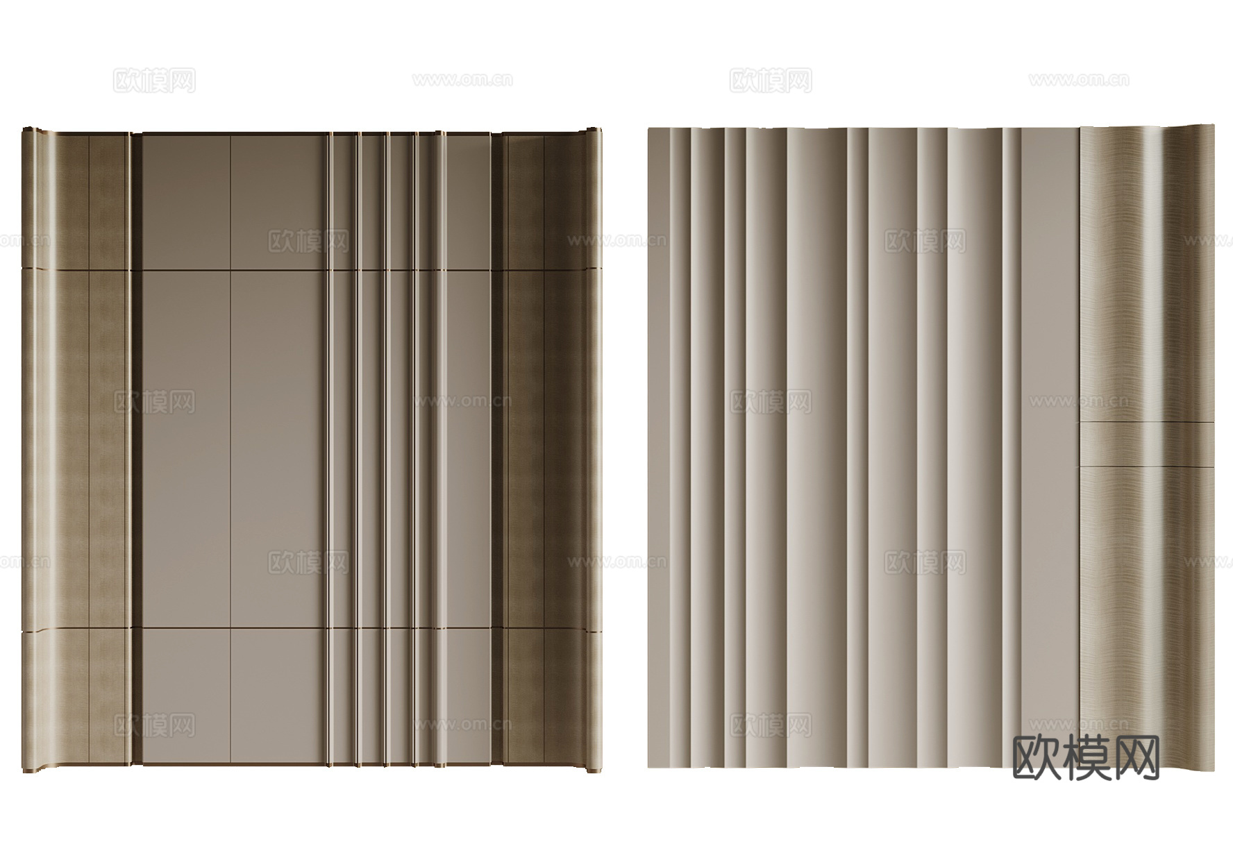 现代背景墙 沙发背景墙 电视背景墙su模型