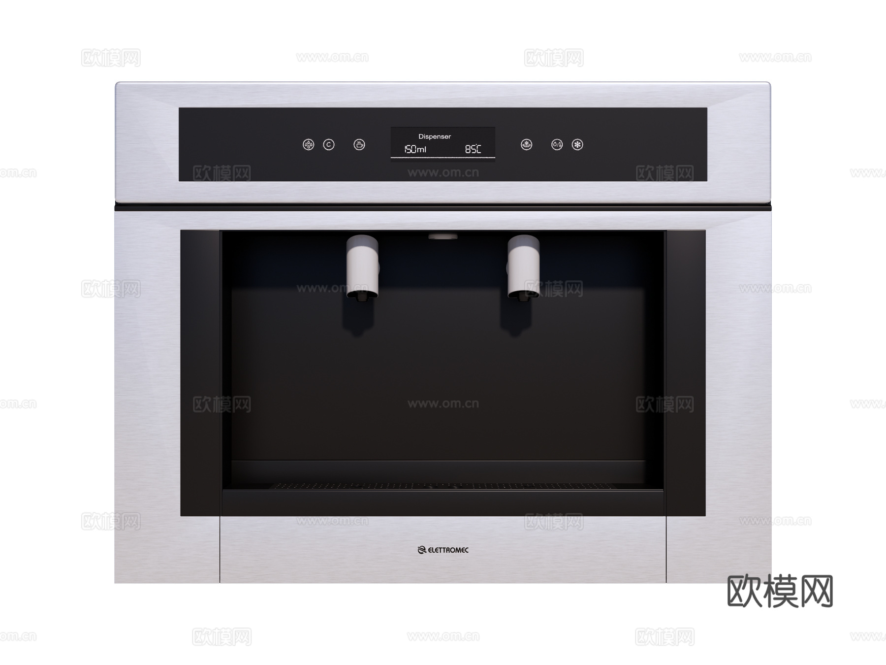 嵌入式咖啡机 直饮水su模型